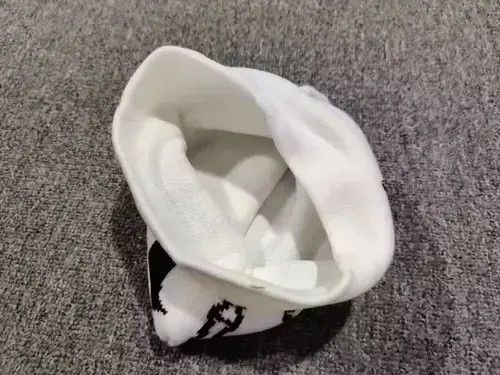 Other Gualla Spider Hand Bones Graphic No Cuff Beanie Hat White Size ONE SIZE - 3 Thumbnail