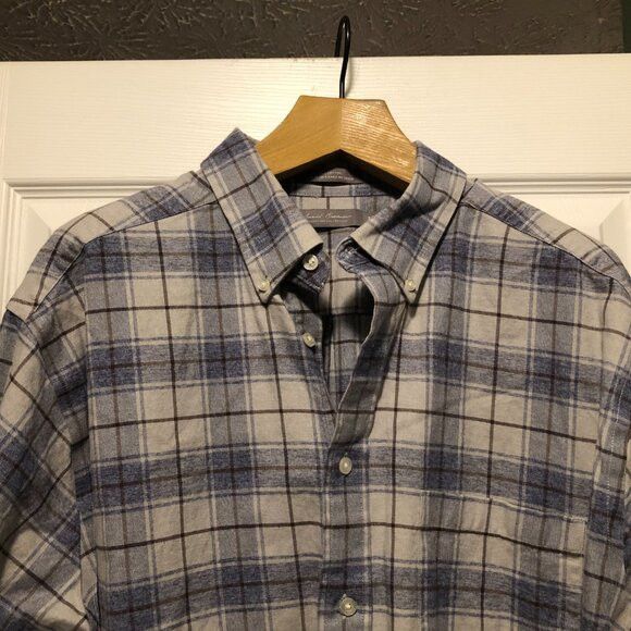 Daniel Hechter Daniel Cremieux big & tall men's cotton casual shirt 2XLT Size US XXL / EU 58 / 5 - 2 Thumbnail