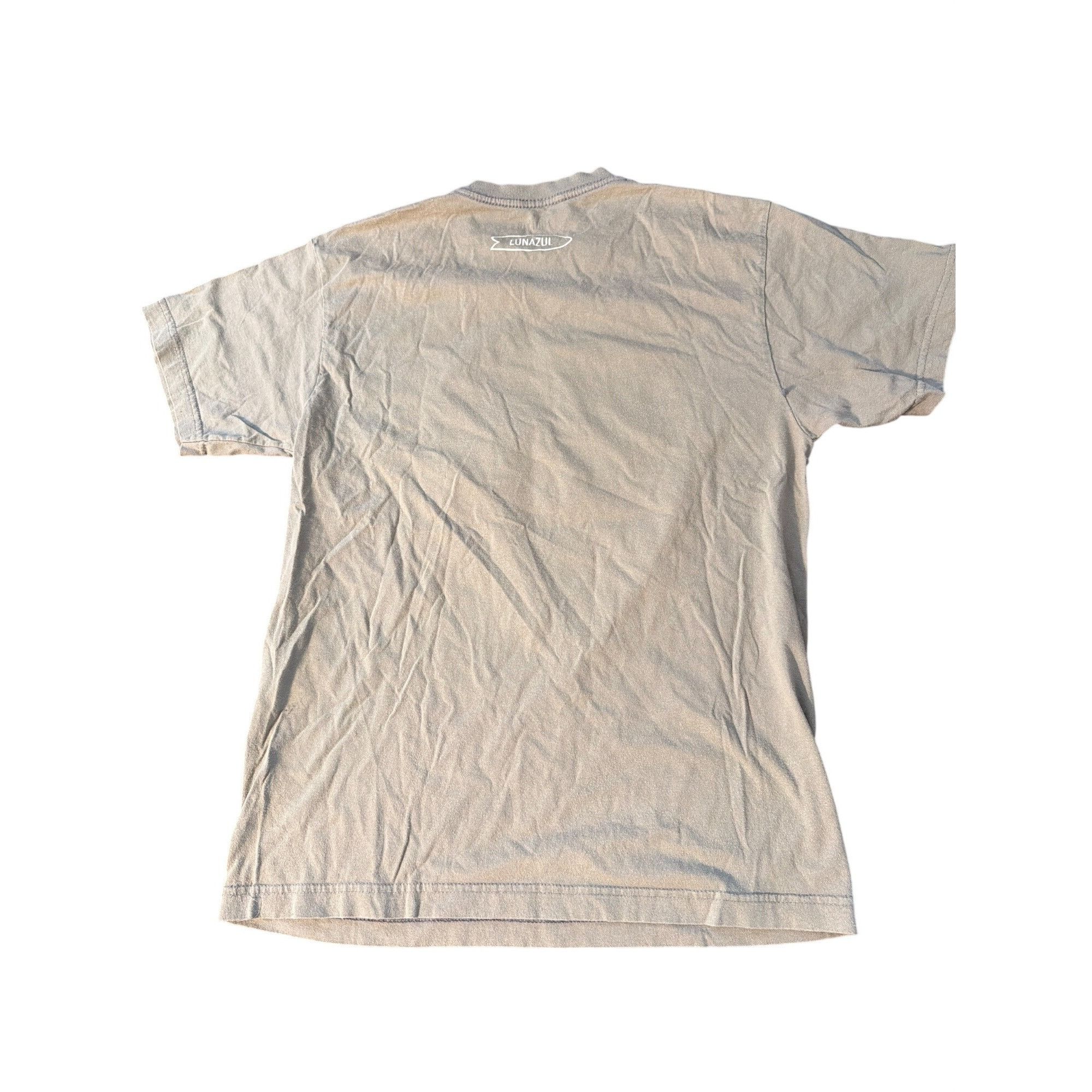 Other Lunazul Sayulita Graphic T Shirt 100% Cotton Crew Neck Gray Size US S / EU 44-46 / 1 - 5 Thumbnail