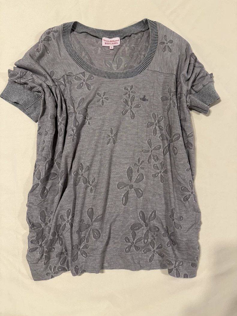 Vivienne Westwood Vivienne Westwood size2 Thin knit short sleeves in grey and Size M / US 6-8 / IT 42-44 - 1 Thumbnail