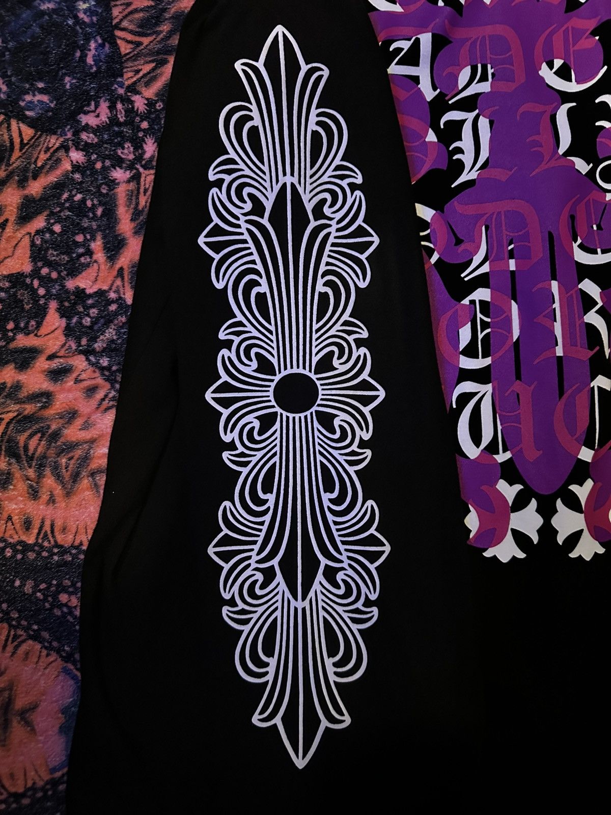 Chrome Hearts Chrome Hearts Purple Dagger Long Sleeve XXL Size US XXL / EU 58 / 5 - 4 Thumbnail