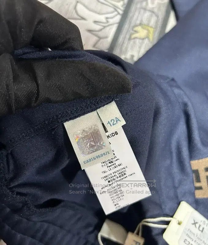 Fendi Fendi Deep Blue Logo Women's Casual Pants . Size 23" - 5 Thumbnail