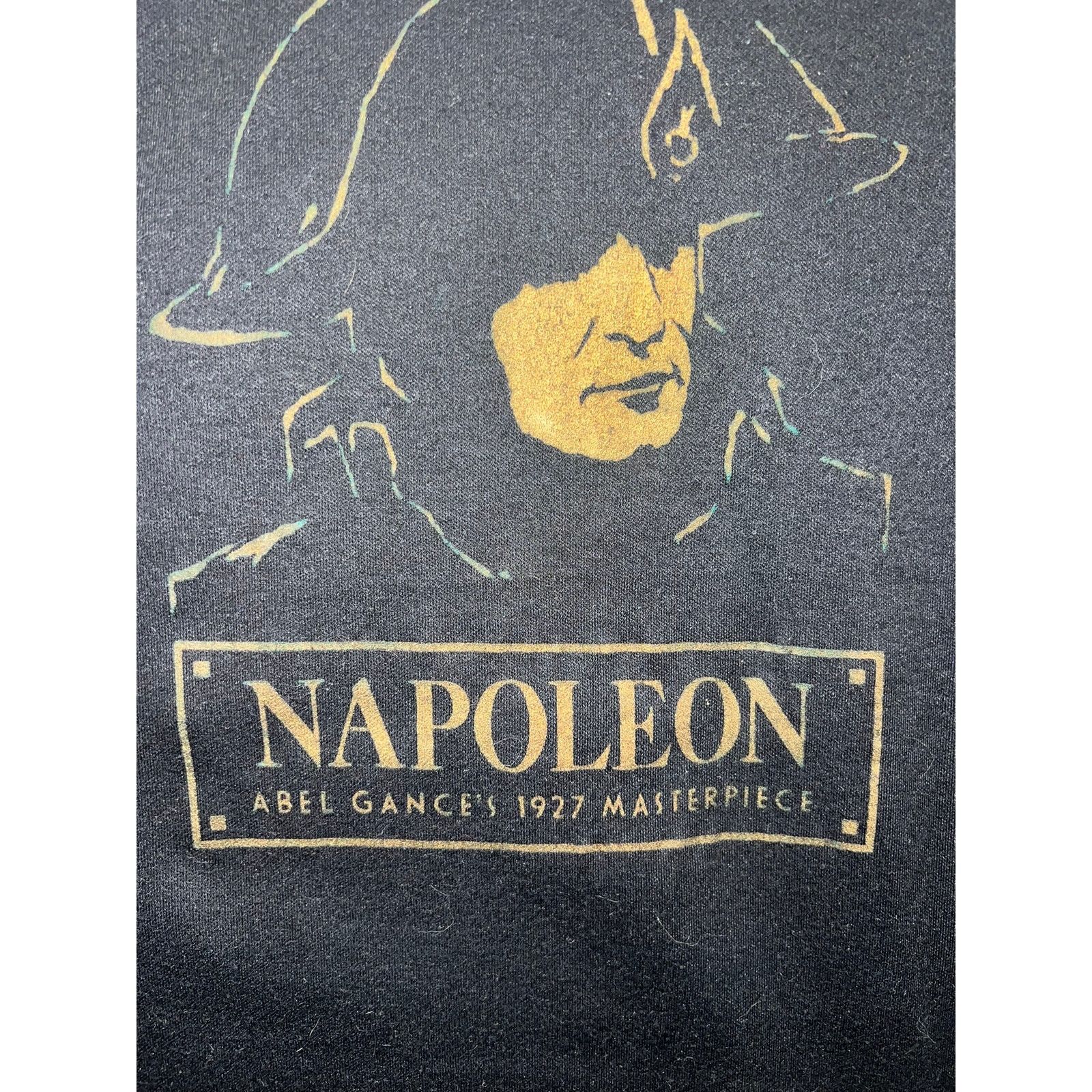 Vintage Vintage Napoleon Movie Shirt Abel Gance Promo Gold Tee Top S Size S / US 4 / IT 40 - 4 Thumbnail