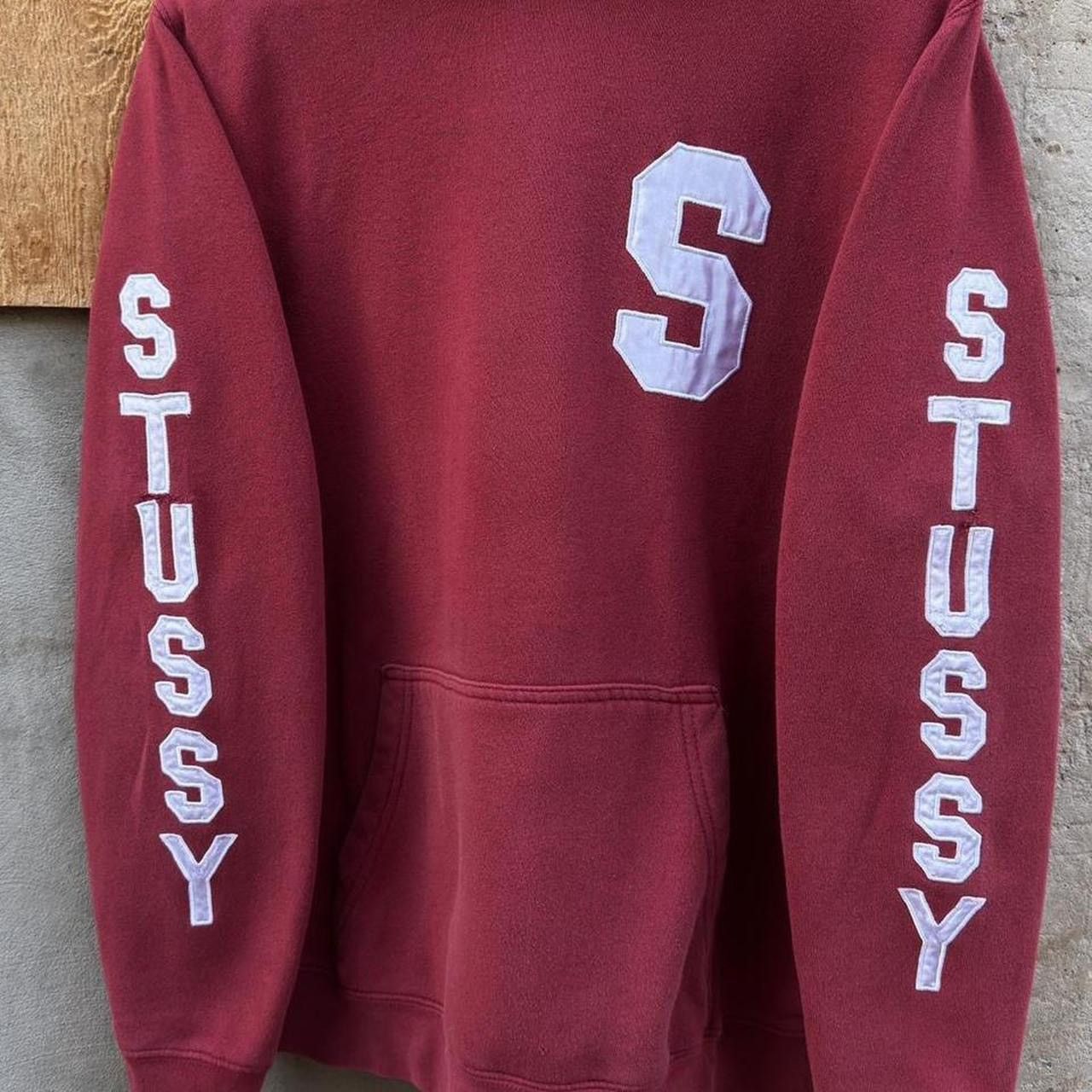 Stussy Vintage 2000’s Stussy S Embroidery Logo Hoodie Size US L / EU 52-54 / 3 - 4 Thumbnail