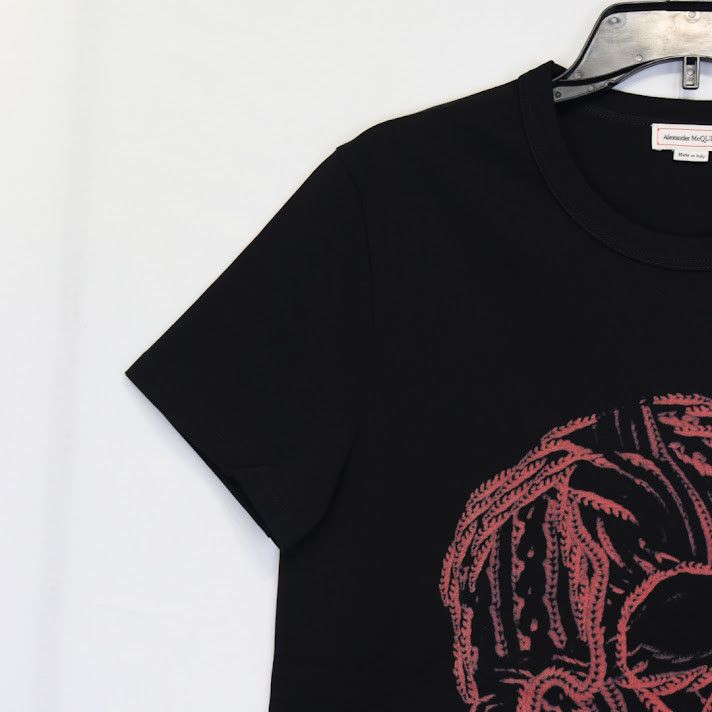 Alexander McQueen o1rshd1 T-Shirt in Black Size US S / EU 44-46 / 1 - 2 Thumbnail