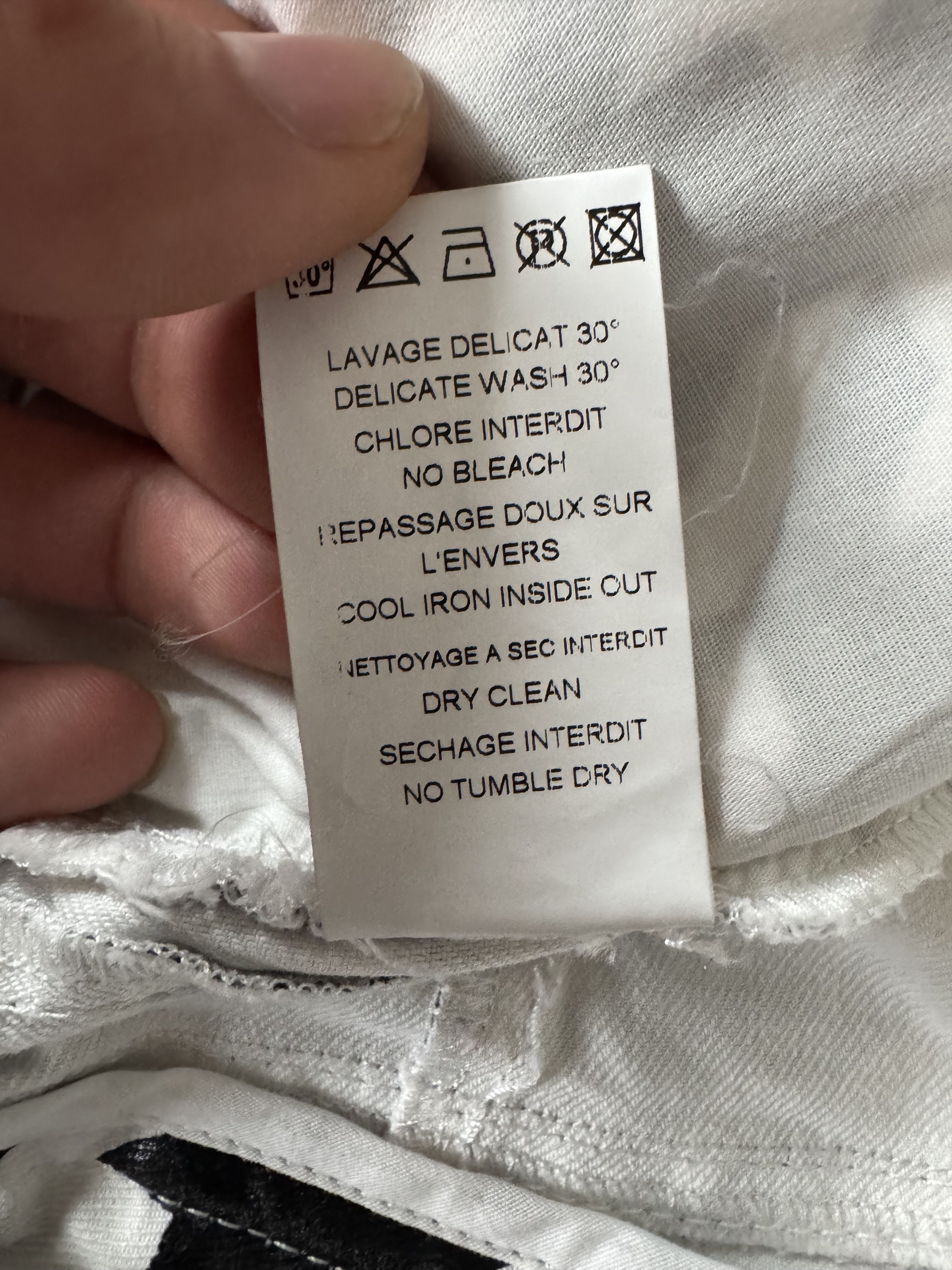 Balmain Star-Pattern Denim Trouser with lion embroidered buttons Size US 29 - 23 Thumbnail