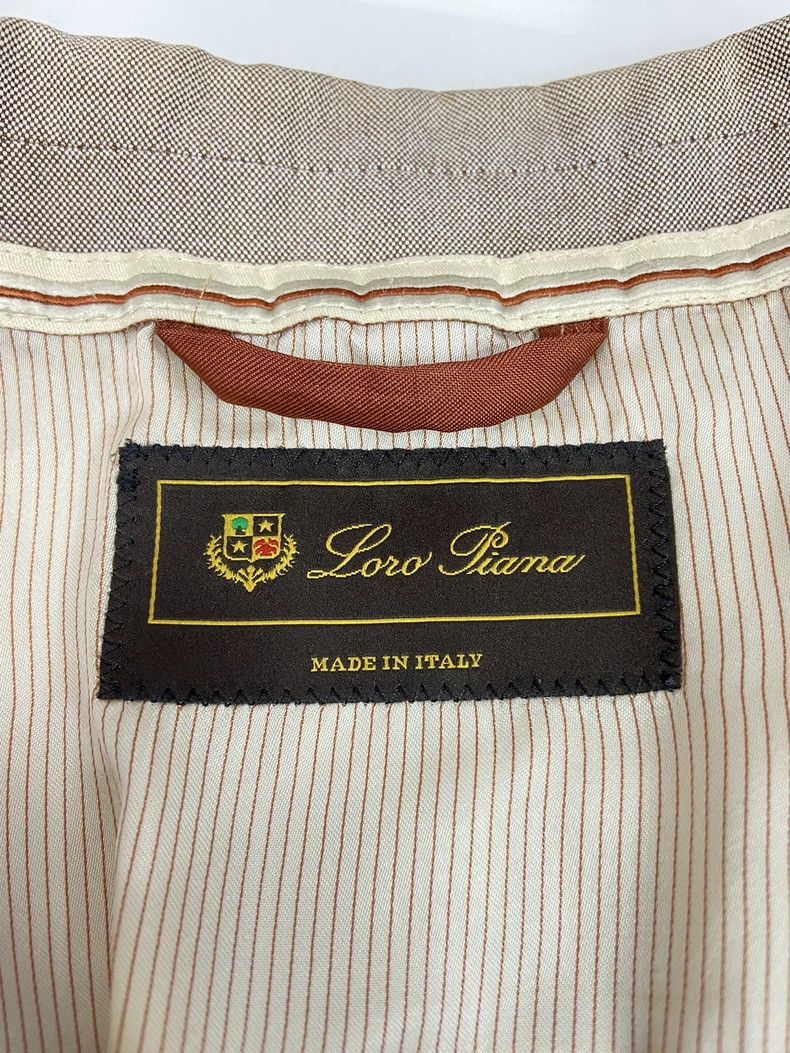 Loro Piana LORO PIANA Dress in a clean suit and tie Size 50L - 8 Thumbnail