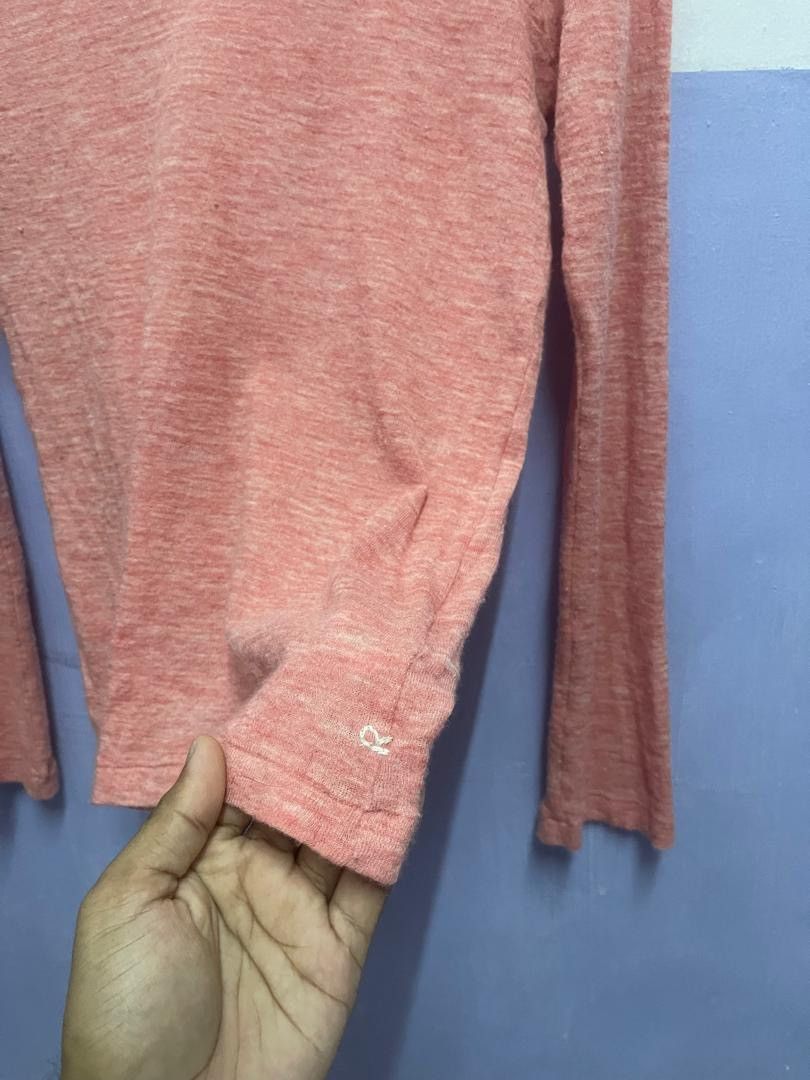 45rpm Vintage R 45rpm V Neck Wool Knit Sweater, Size 3, Pink Size S / US 4 / IT 40 - 4 Thumbnail