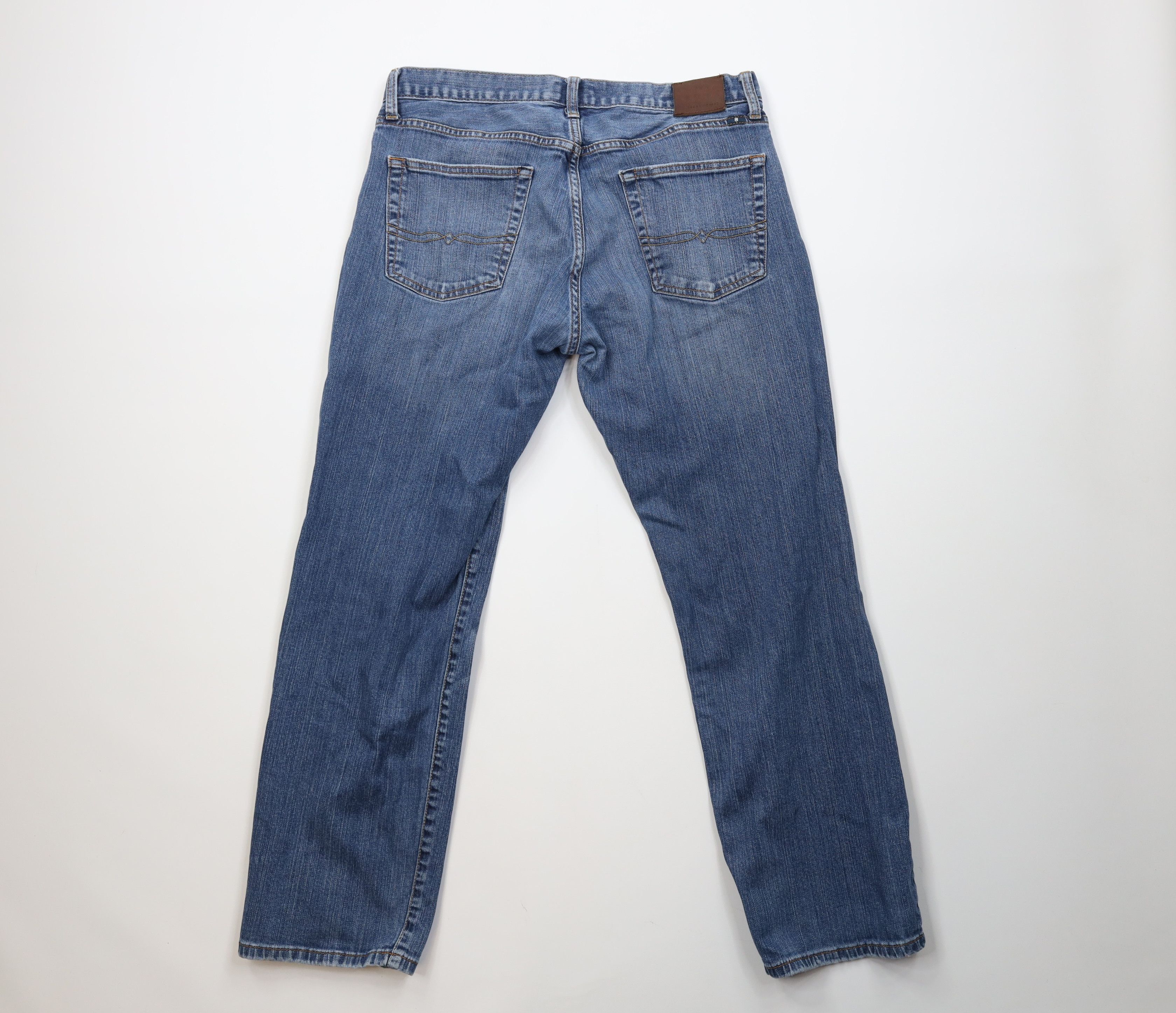 Lucky Brand Vintage Y2K Lucky Brand Straight Leg Denim Jeans Blue Size US 34 / EU 50 - 10 Thumbnail