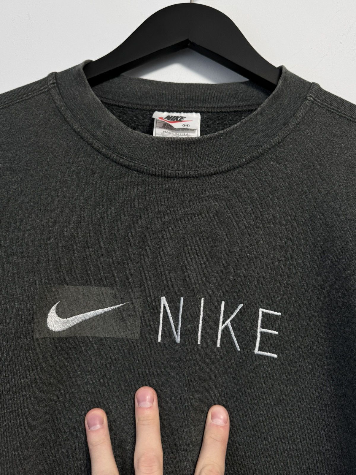 Nike Nike Vintage Sweatshirt 90’S Style Hype Big Logo Size US M / EU 48-50 / 2 - 11 Thumbnail