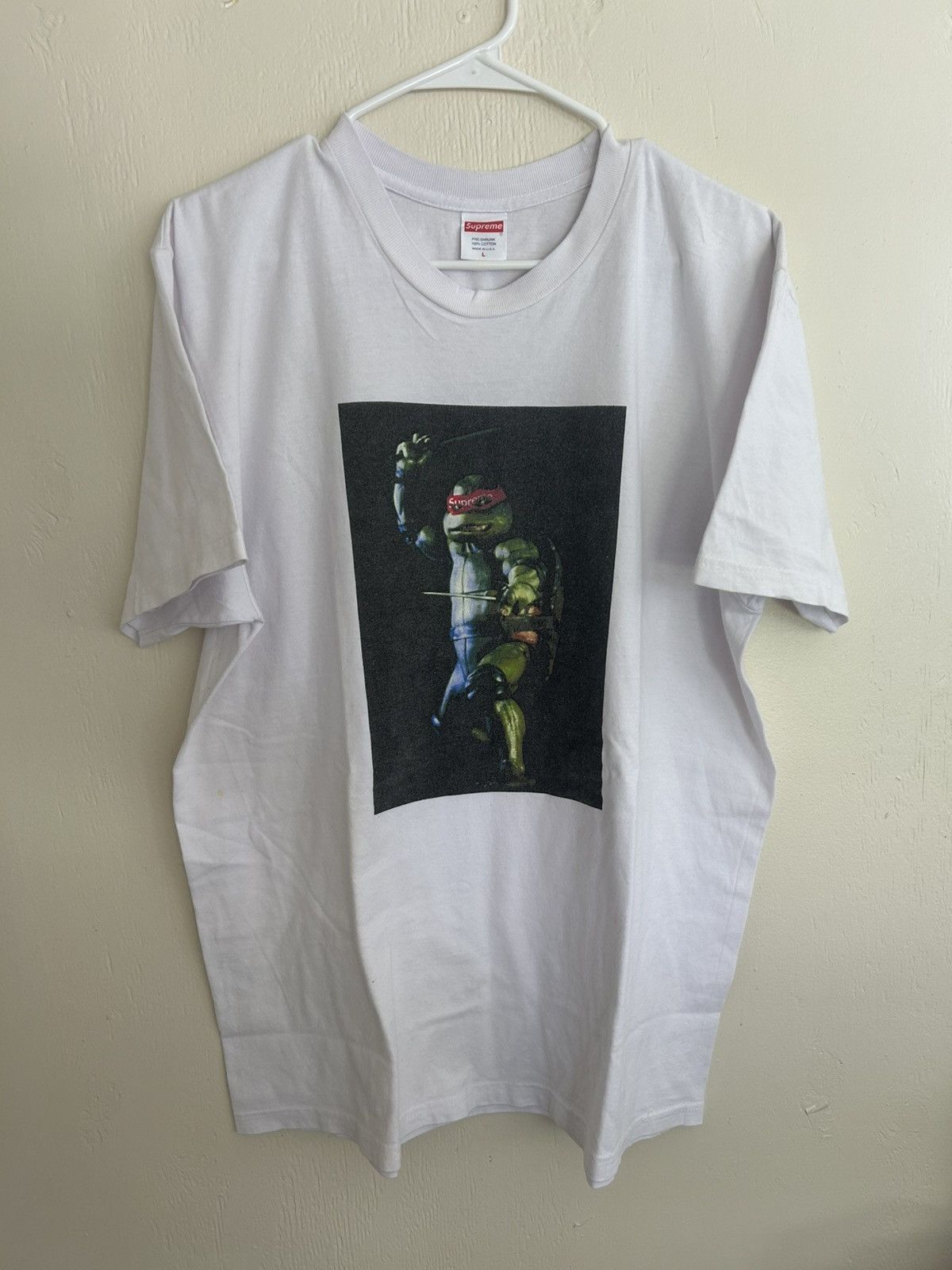 Supreme Supreme x TMNT Ninja Turtles Rafael Graphic T-shirt Size US L / EU 52-54 / 3 - 2 Thumbnail