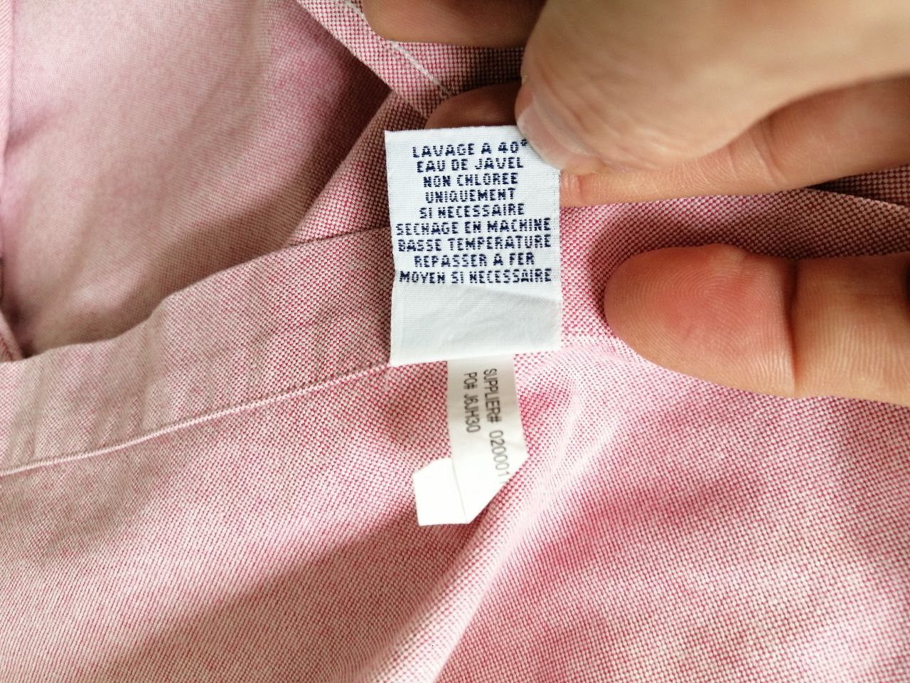 Polo Ralph Lauren × Vintage Polo Ralph Lauren Pink Short Sleeve Shirt Vintage Size US L / EU 52-54 / 3 - 7 Thumbnail