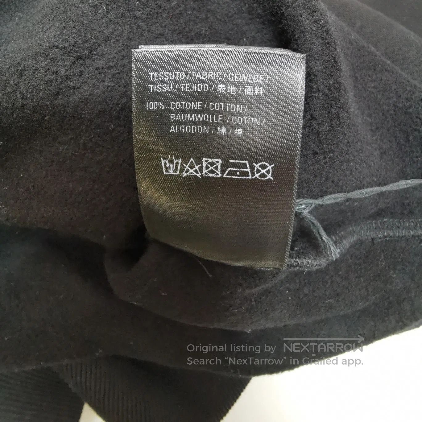Balenciaga Balenciaga S Black Logo Cotton Hoodie. Size US S / EU 44-46 / 1 - 8 Thumbnail