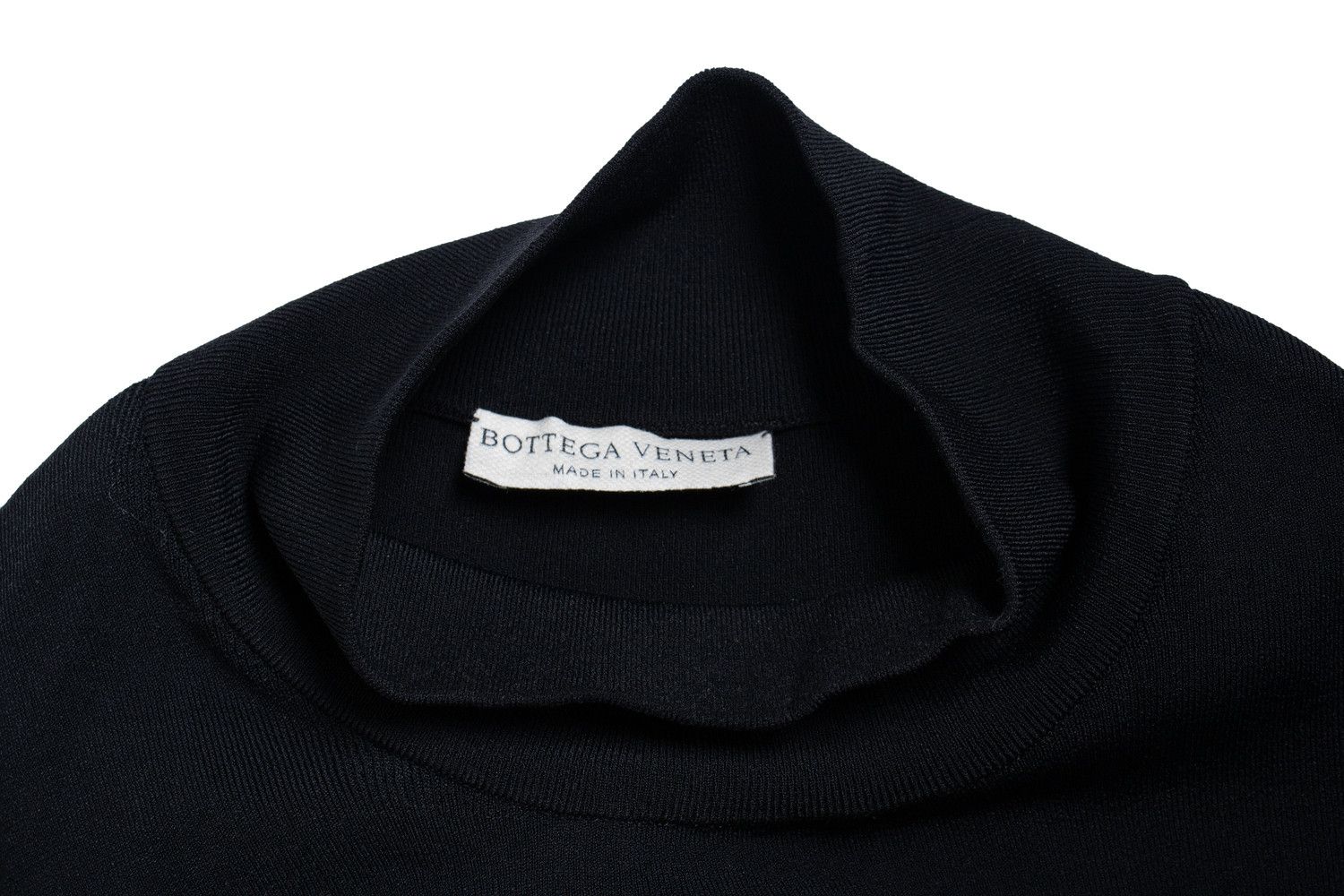 Bottega Veneta Bottega Veneta, black stretch turtle neck Size US XL / EU 56 / 4 - 5 Thumbnail
