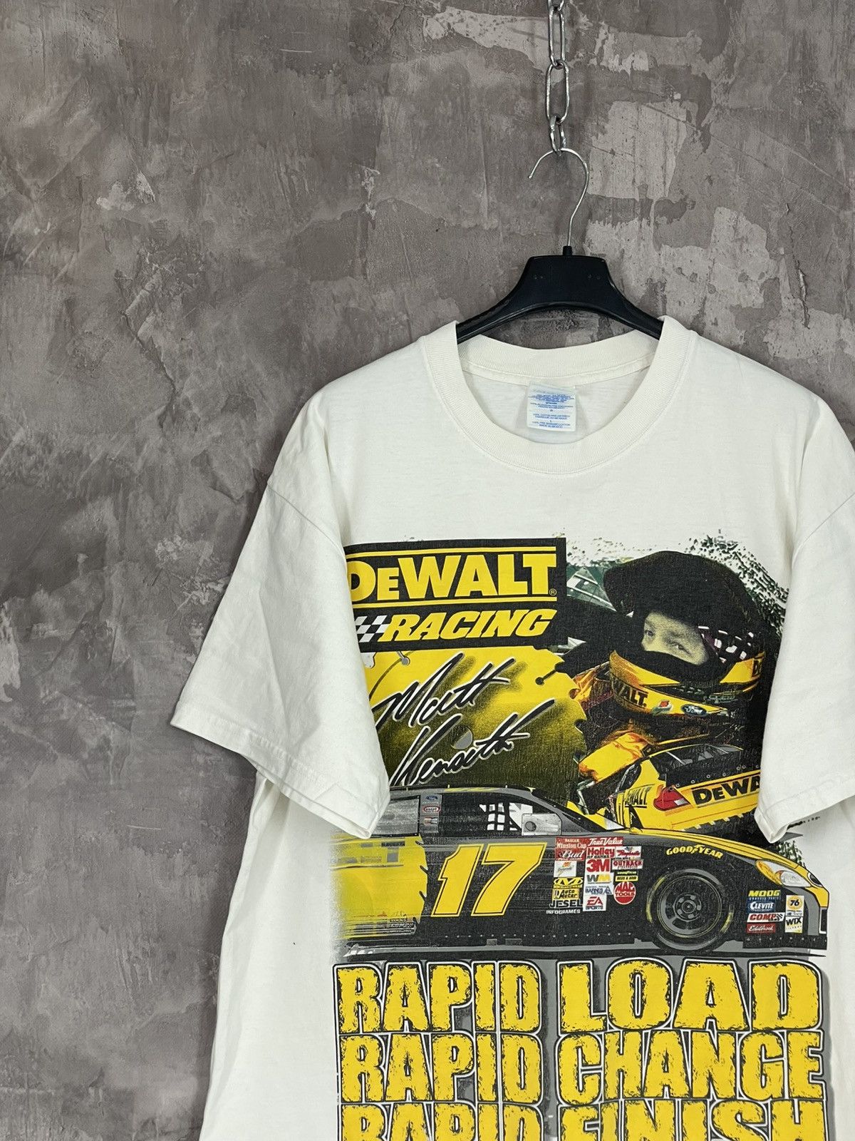 Chase Authentics Vintage Dewalt Racing Matt Kenseth Men Medium T Shirt Size US L / EU 52-54 / 3 - 3 Thumbnail