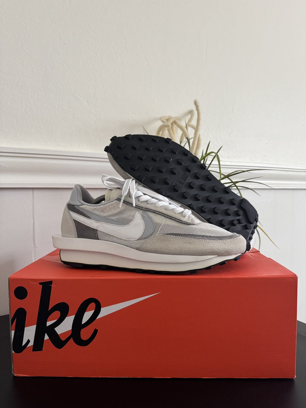 Nike X Sacai LDWaffle "Summit White"