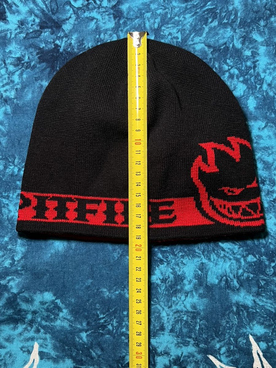 Spitfire Vintage Spitfire🔥 Reversible Skater Beanie Hat Big Logo Size ONE SIZE - 9 Thumbnail