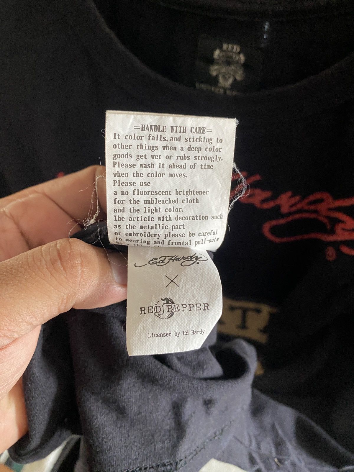 Ed Hardy × Glo Gang × Unknown London Ed Hardy X Red Papper Tee Size US M / EU 48-50 / 2 - 11 Thumbnail