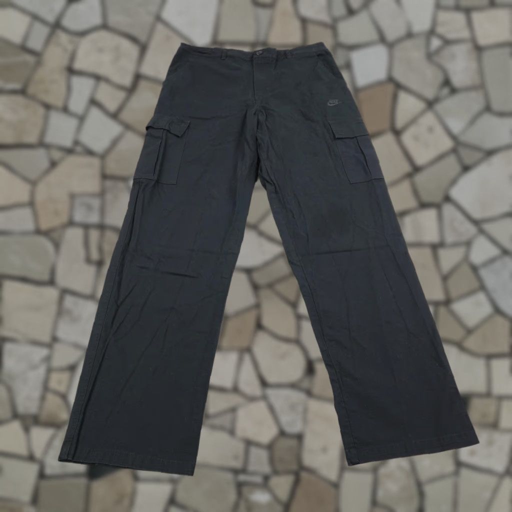 Nike Nike Pants Mens 34x34 Blue Club Cargo Ripstop Utility Woven Outdoors Relaxed Regular Size US 34 / EU 50 - 1 Thumbnail