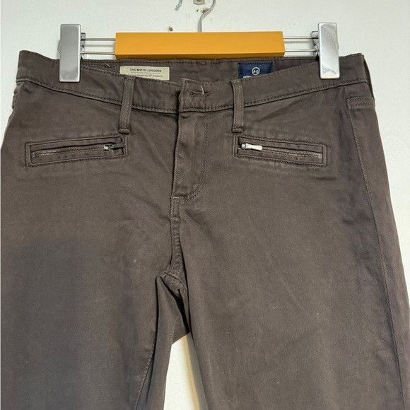 AG Adriano Goldschmied AG Adriano Goldschmied Moto Legging Zipper Skinny Pant Sz 29 Size 29" - 6 Thumbnail