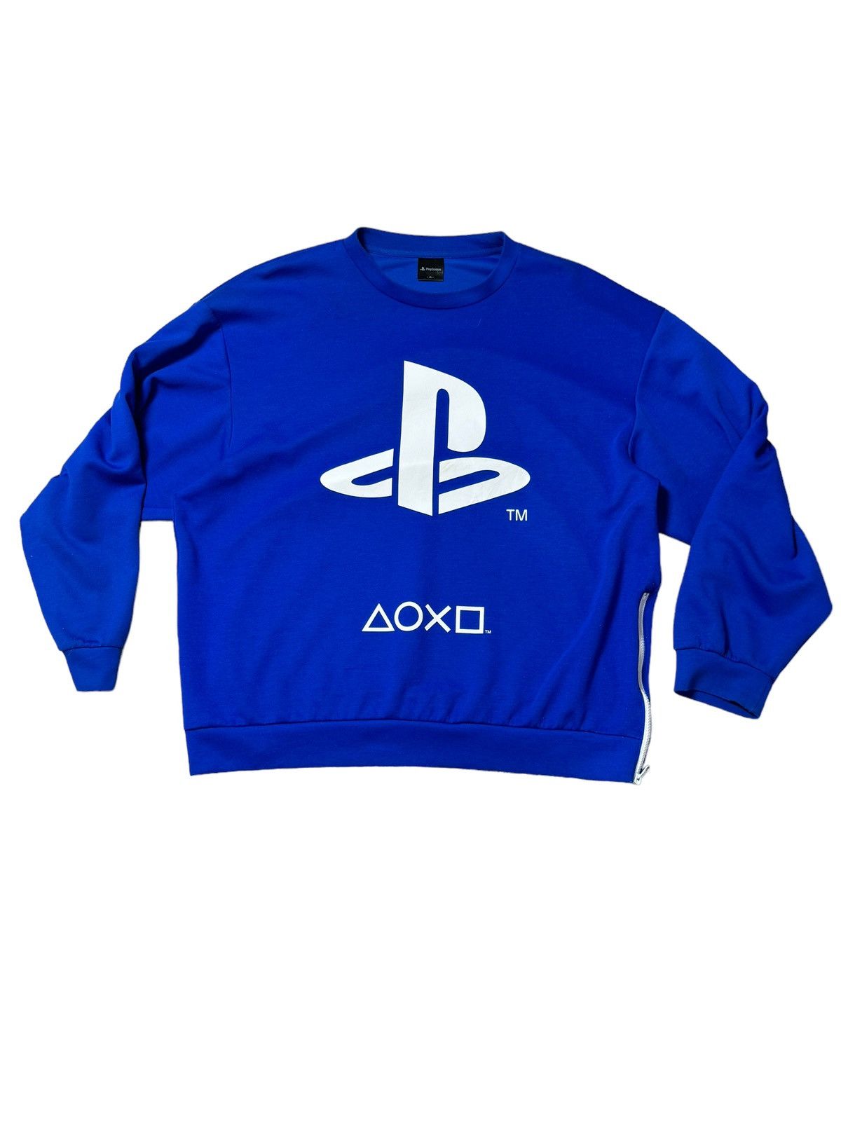 image of Gu Playstation Blue Logo Sweatshirt, Men's (Size XL)