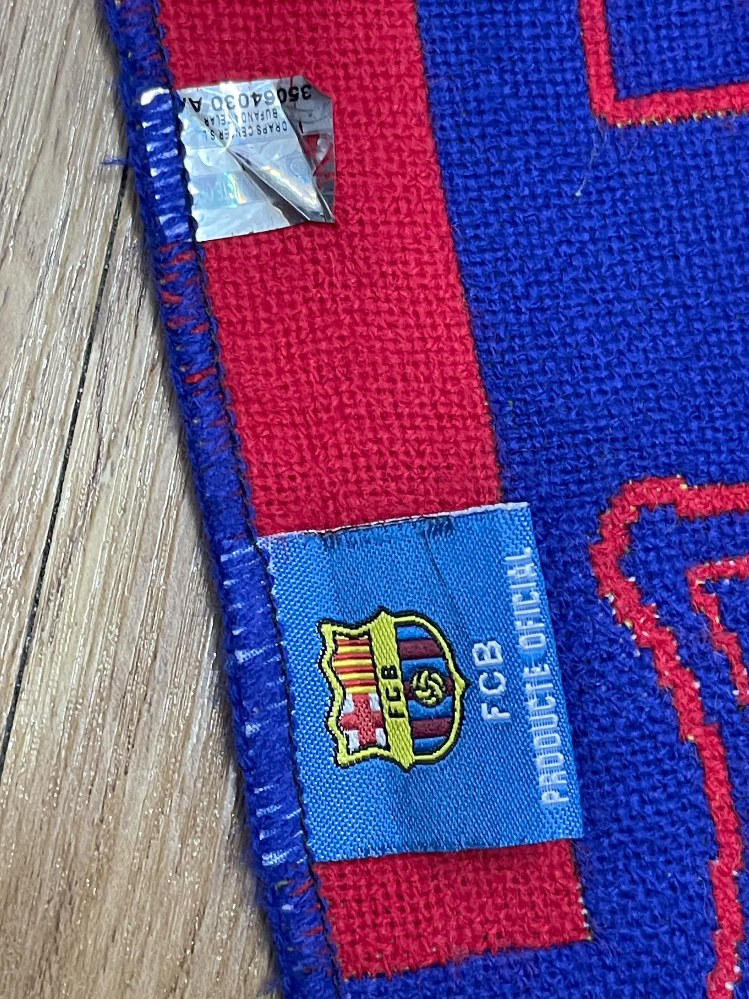 Vintage Vintage Barcelona FC Scarf / Muffler - 6063 Size ONE SIZE - 5 Thumbnail