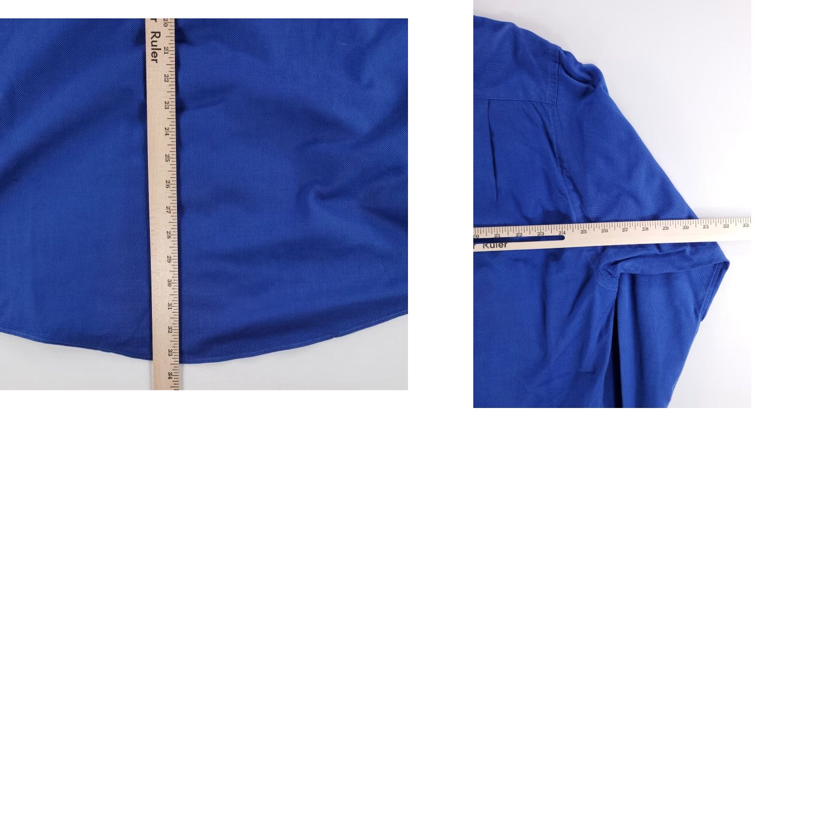 Vintage Gitman Bros Private Stock Button Up Dress Shirt Blue Mens XL Size 46R - 8 Thumbnail