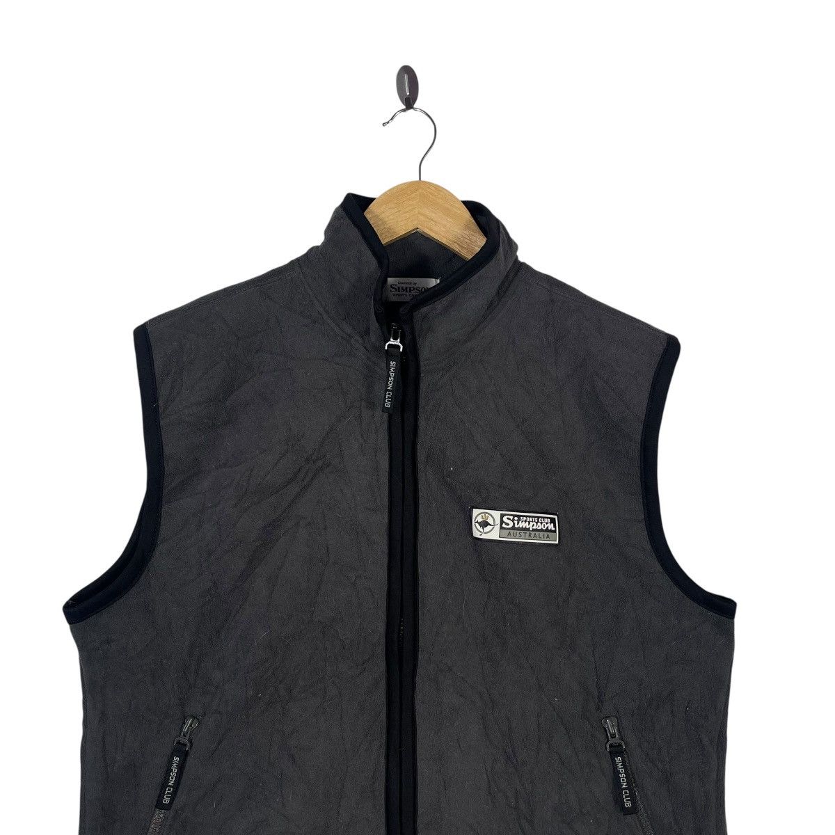 The Simpsons Vintage Simpson Australia Fleece Vest Outdoor Tactical Size US M / EU 48-50 / 2 - 2 Thumbnail
