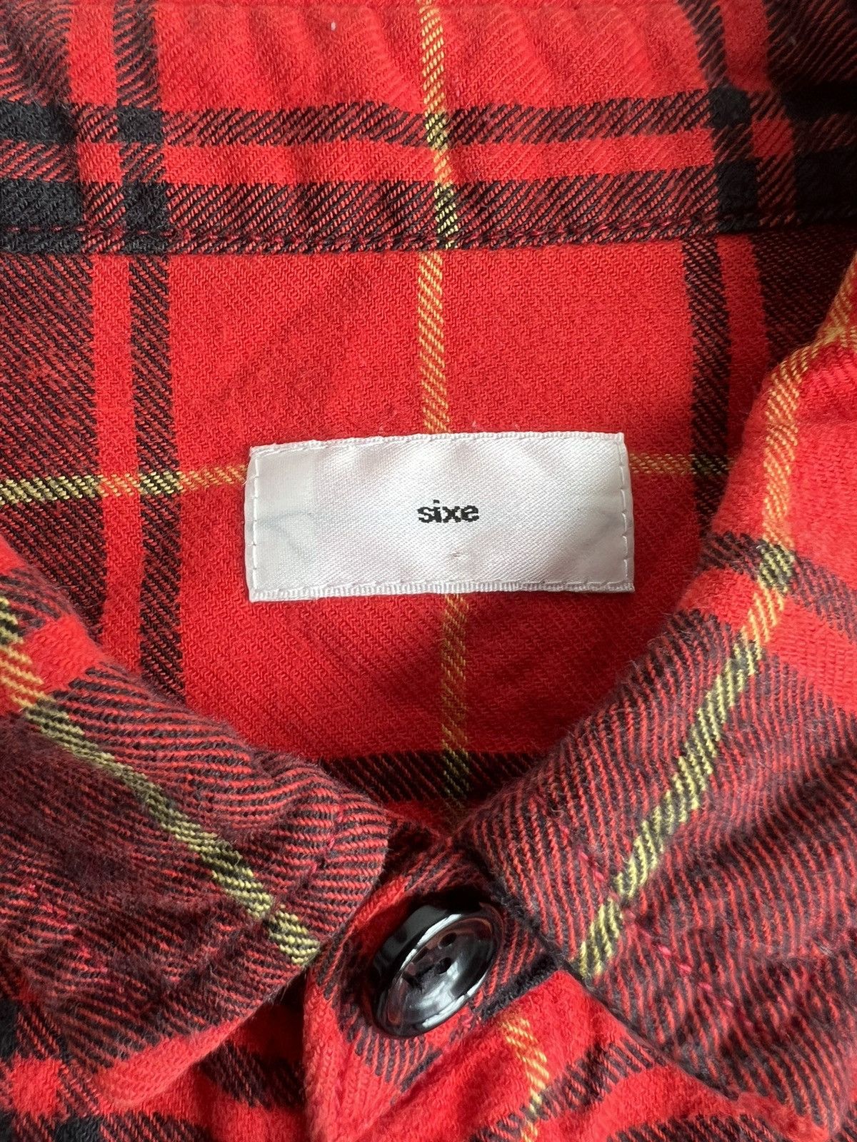 Isamu Katayama Backlash Sixe 🇯🇵 Leather Flap Red Tartan Alaskan Bonded Work Jkt Shirt Size US M / EU 48-50 / 2 - 10 Thumbnail