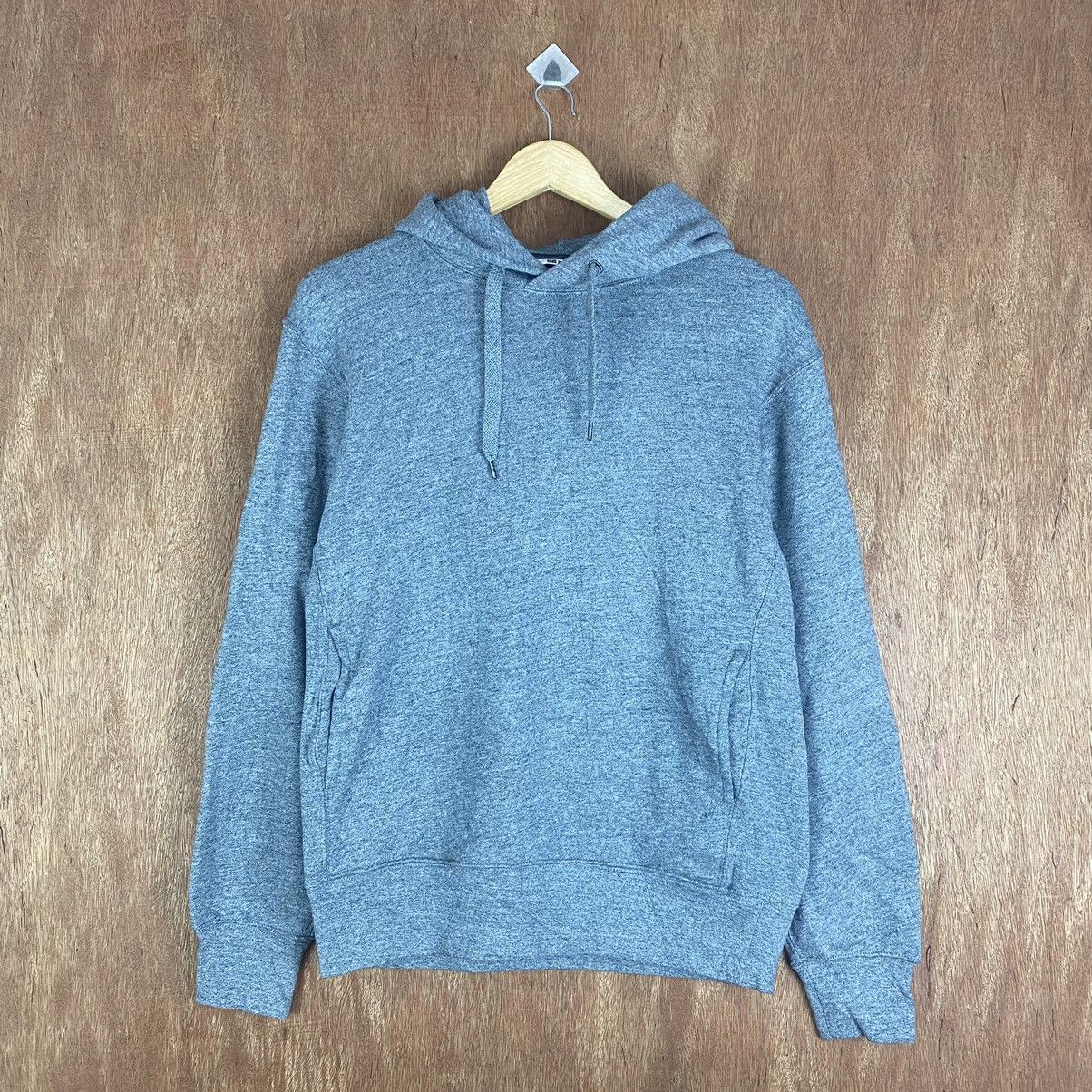 Uniqlo × Vintage Uniqlo Hoodie 💥 Vintage Sweatshirt Plain hoodie #K01593 Size US M / EU 48-50 / 2 - 3 Thumbnail