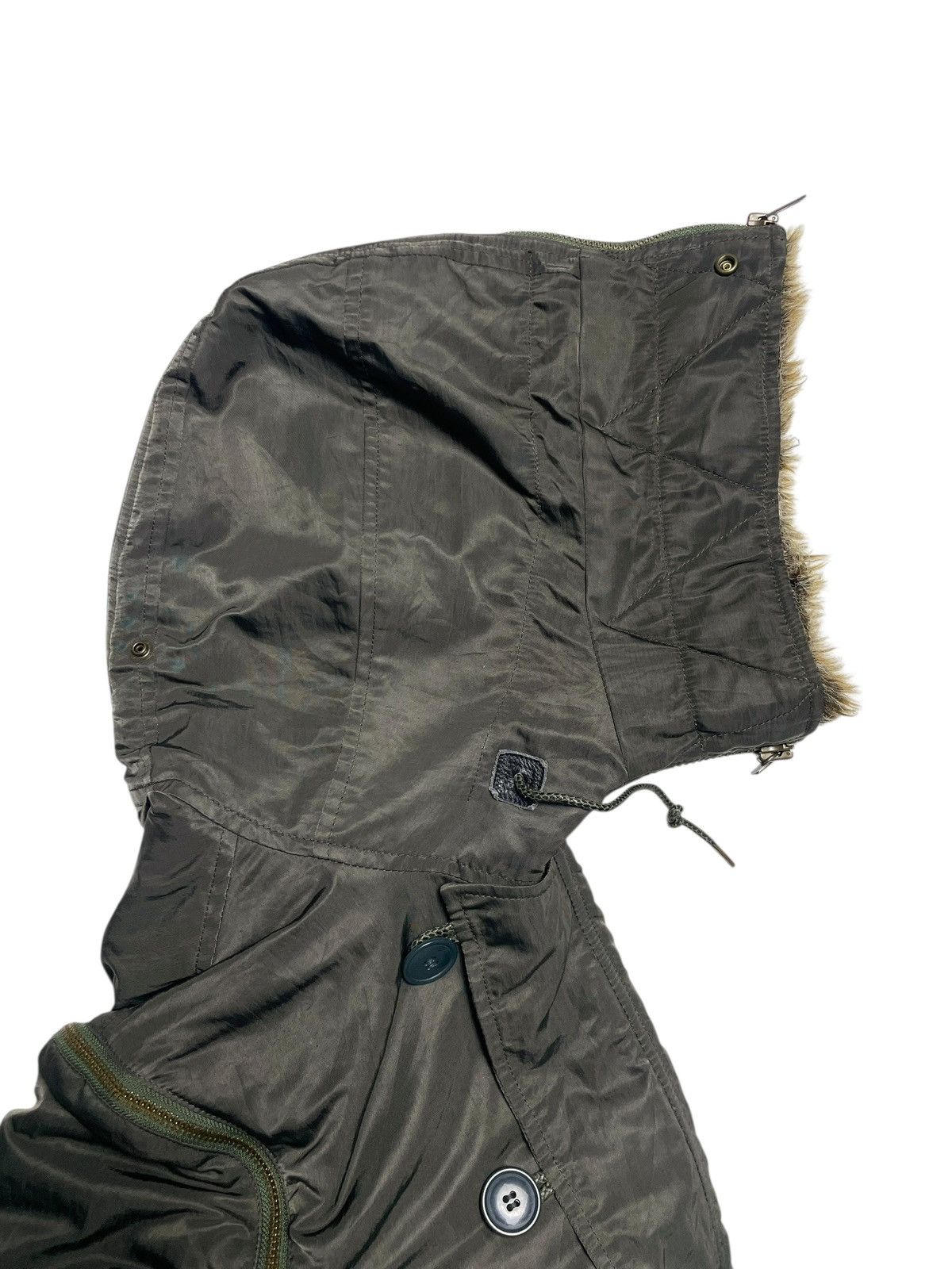 GOA 2000’sMen’s Bigi - Cyber Military N2BStyle Bomber Fur Jacket Size US M / EU 48-50 / 2 - 8 Thumbnail