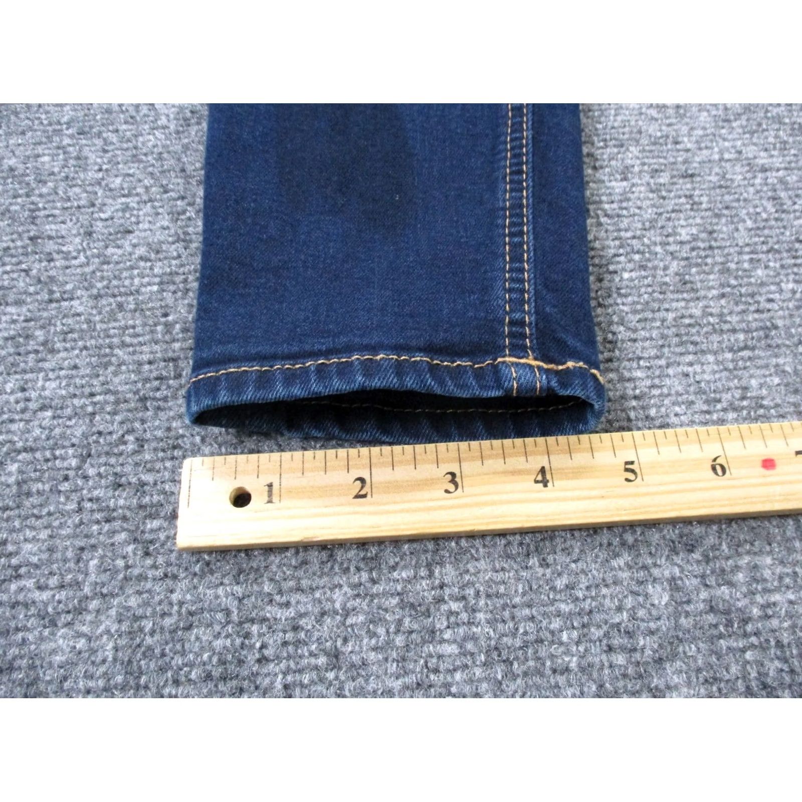 True Religion True Religion Jeans Womens 31 Blue Denim Jennie High Rise Skinny USA Made Jeans Women 31 Blue Denim USA 90s Size 29" - 5 Thumbnail