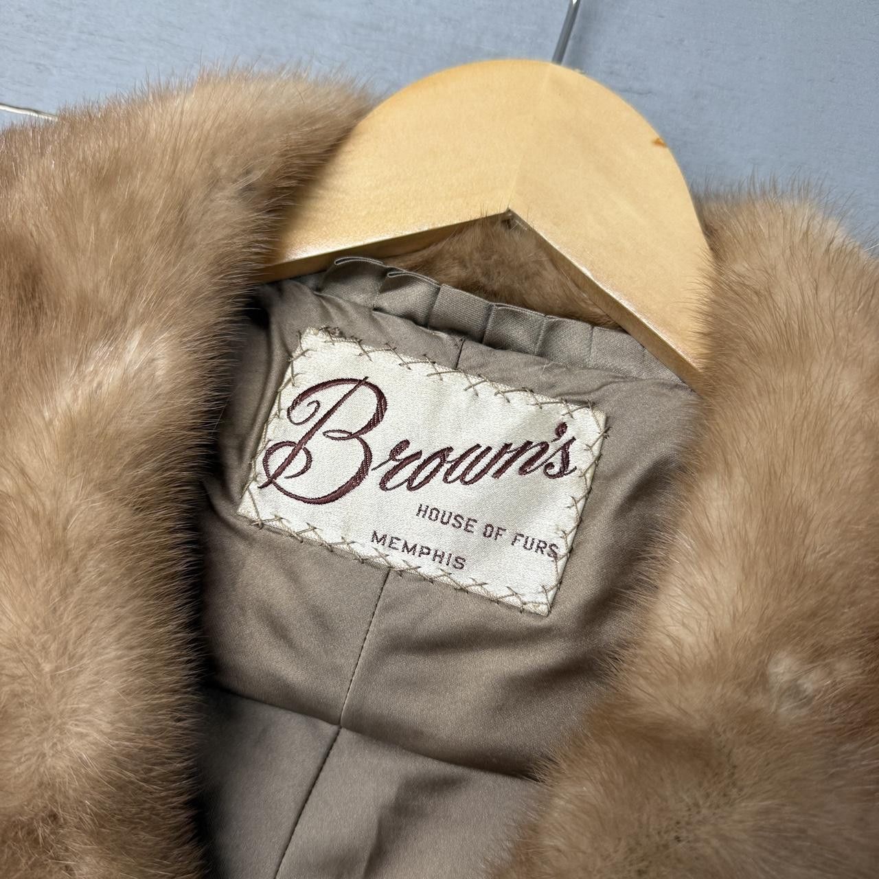 Vintage True Vintage Mink Fur Satin Lined Cape Stole Wrap Women’s Size ONE SIZE - 4 Thumbnail