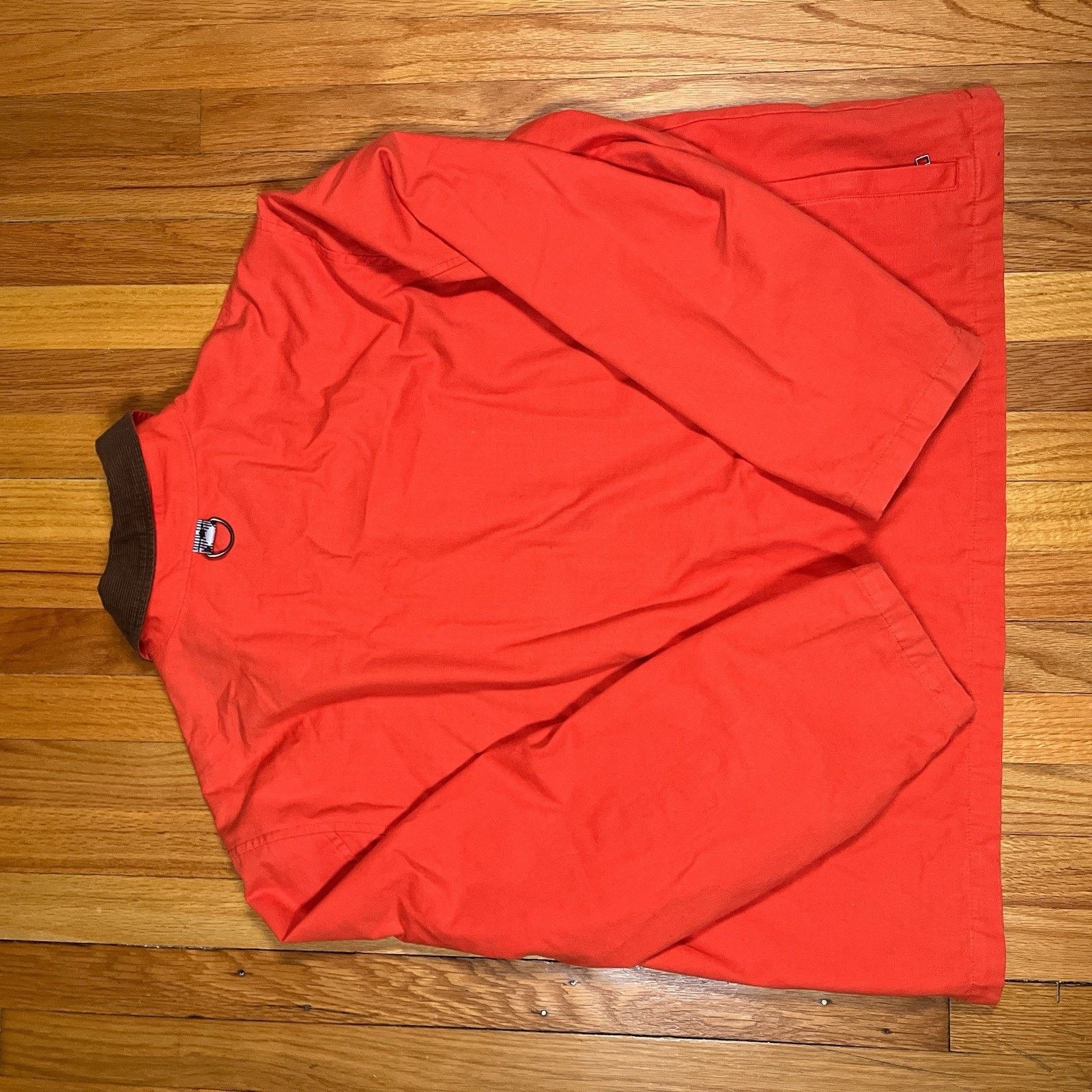 Levi's Levis Panhandle Men’s Trucker Jacket Zip Up Orange XL Size US XL / EU 56 / 4 - 6 Thumbnail