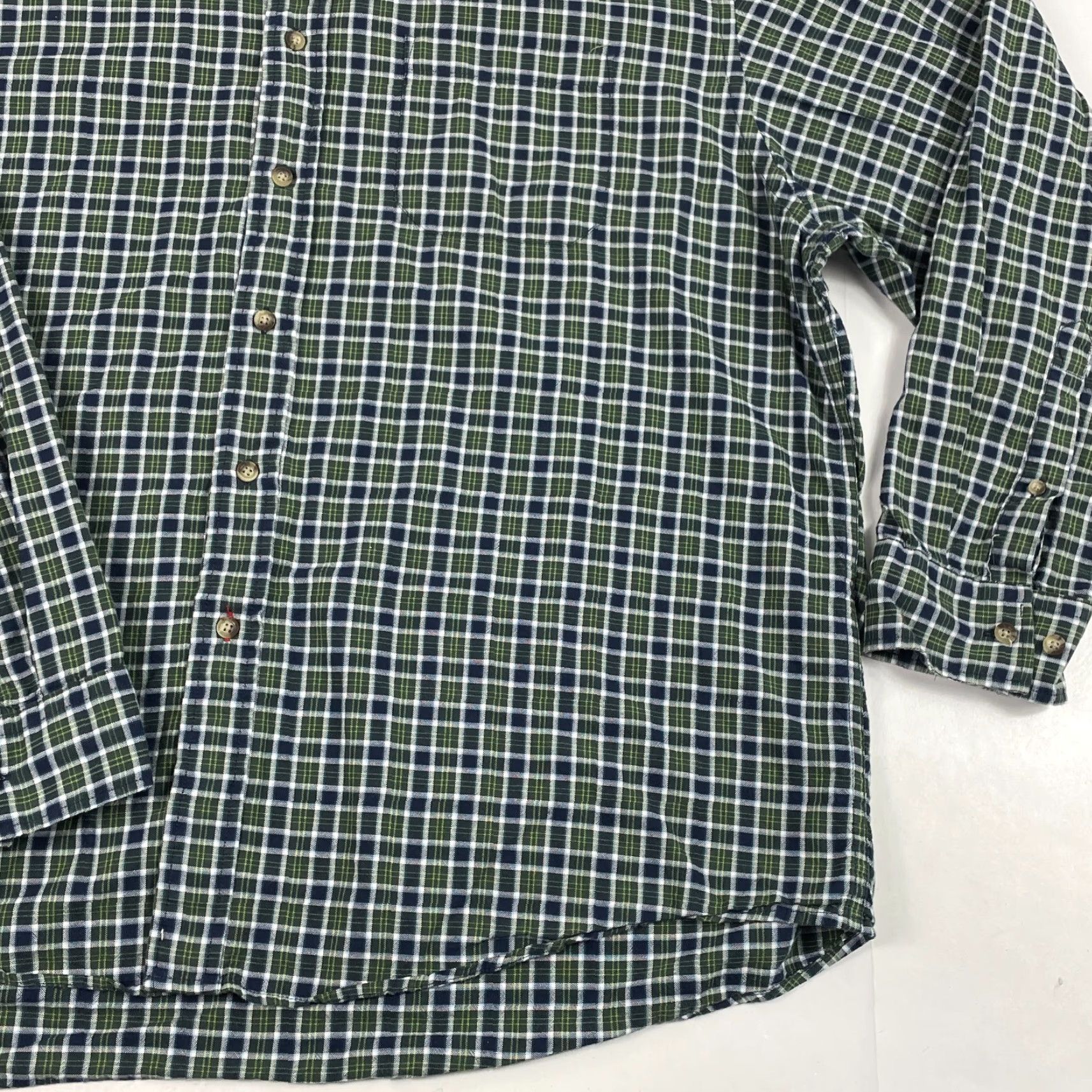 Pendleton Pendleton Shirt Men XL Green Blue Varsity Long Sleeve Button-Down Plaid Shirt Size US XL / EU 56 / 4 - 4 Thumbnail