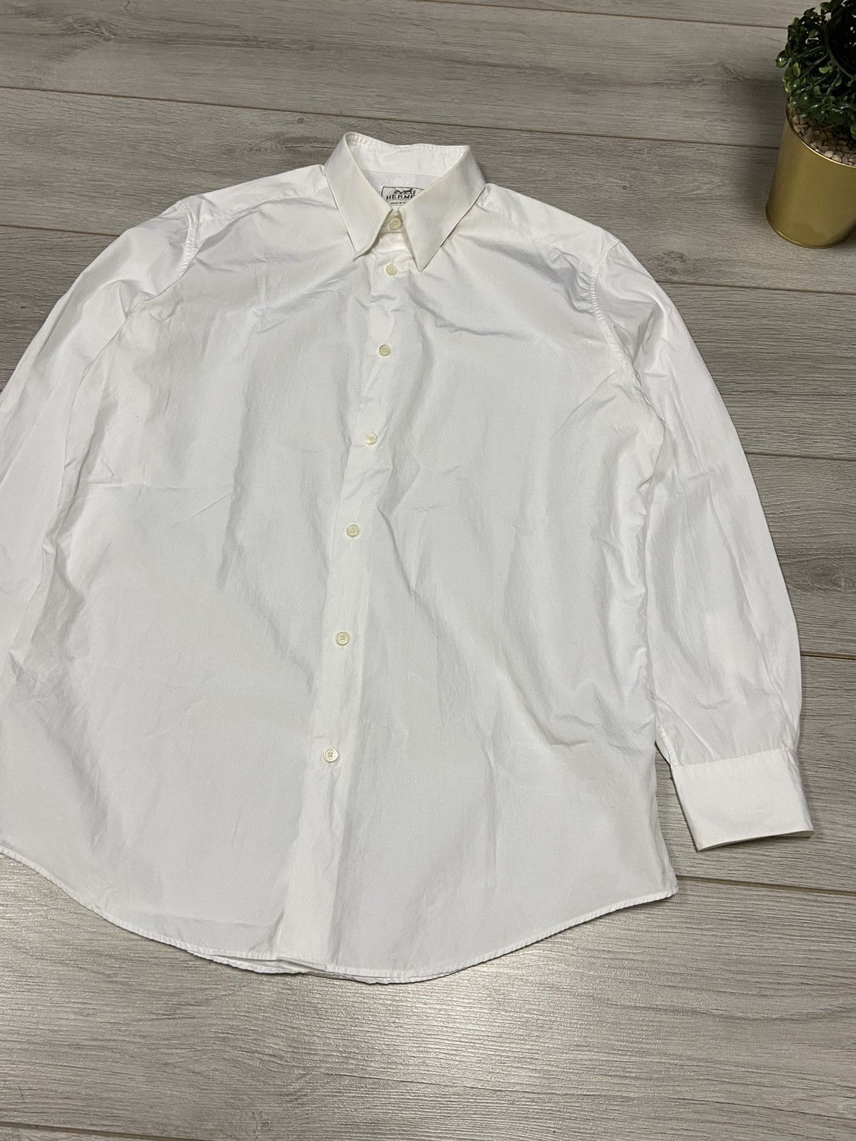 Hermes Hermes shirt buttons RARE Size US L / EU 52-54 / 3 - 2 Thumbnail