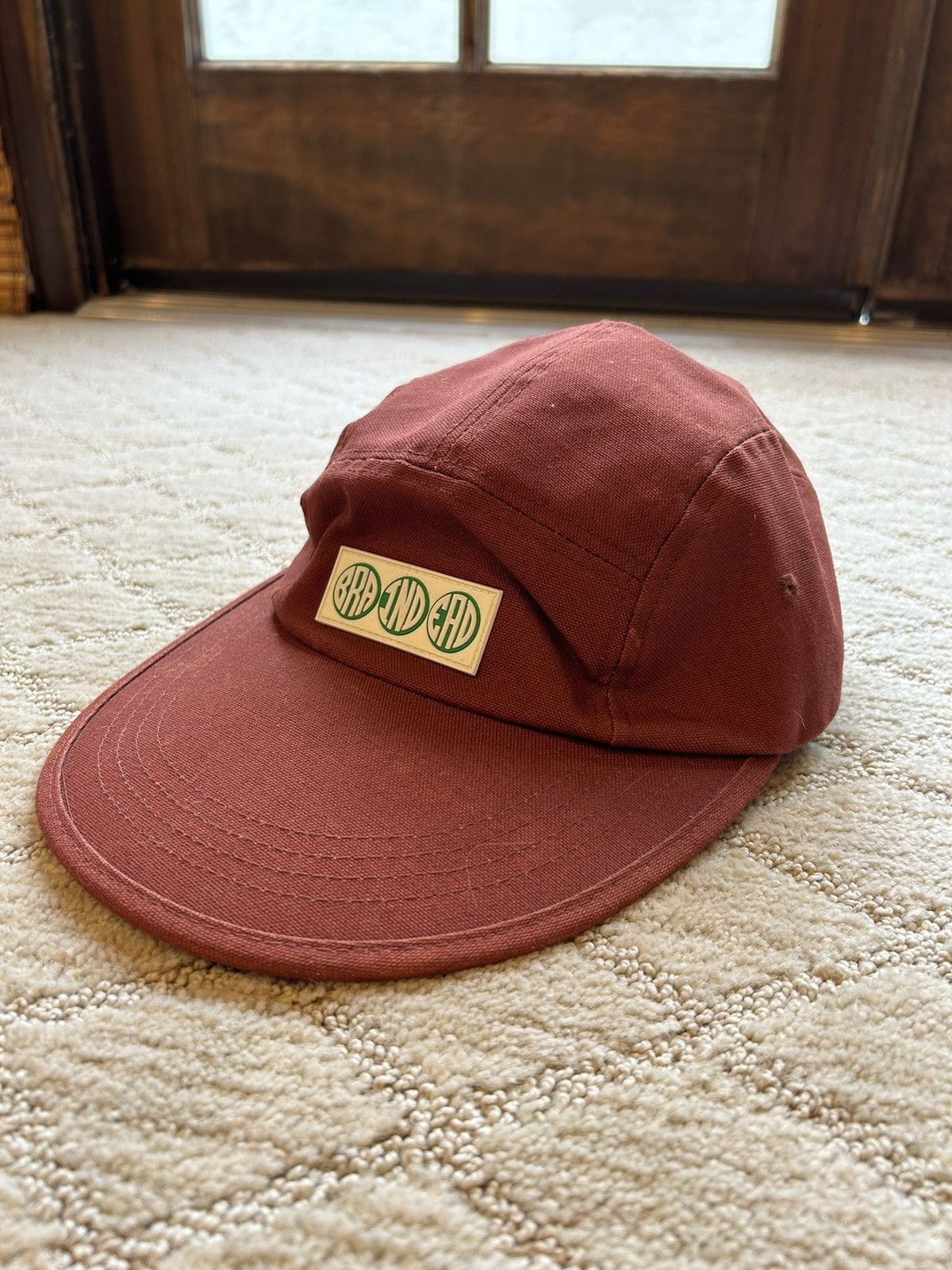 Brain Dead Braindead Extended Brim Hat - Red Size ONE SIZE - 2 Thumbnail