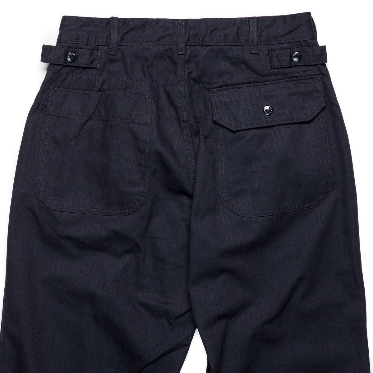 Engineered Garments [S] Herringbone Cotton Ground Pant in Dark Navy (FW19) Size US 32 / EU 48 - 18 Thumbnail