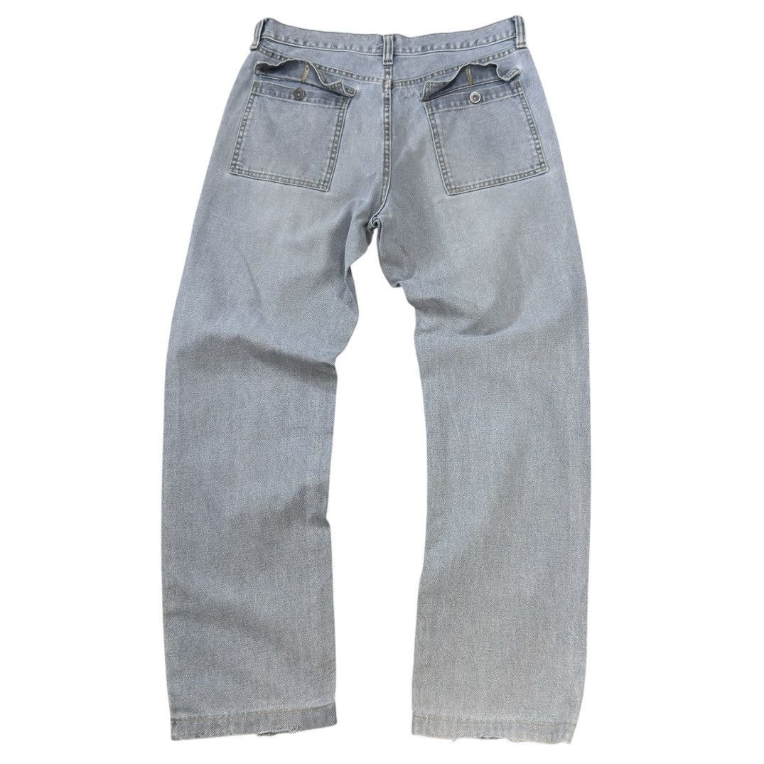 Undercover × Uniqlo 🇯🇵 Vintage 90s Bush Uniqlo Fatigue Denim Size US 32 / EU 48 - 3 Thumbnail