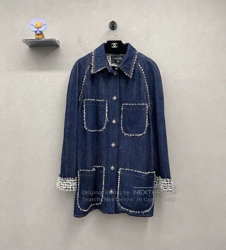 Chanel Chanel Solid colour single-breasted long-sleeved jacket Size XS / US 0-2 / IT 36-38 - 1 Thumbnail
