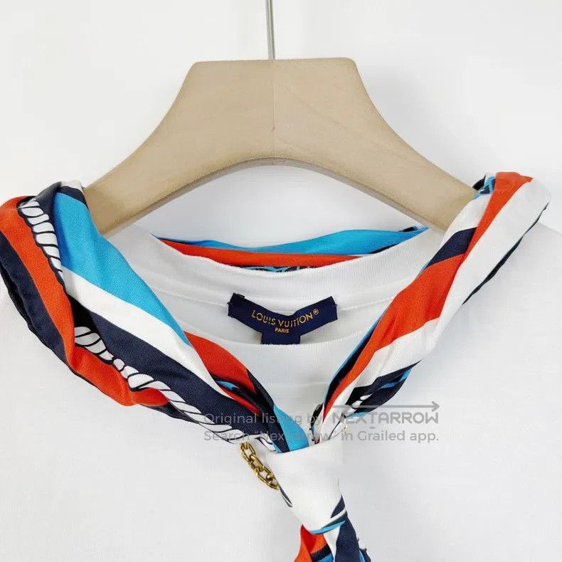 Louis Vuitton Louis Vuitton SS23 Nautical Collection White Chain Nautica Size US L / EU 52-54 / 3 - 3 Thumbnail
