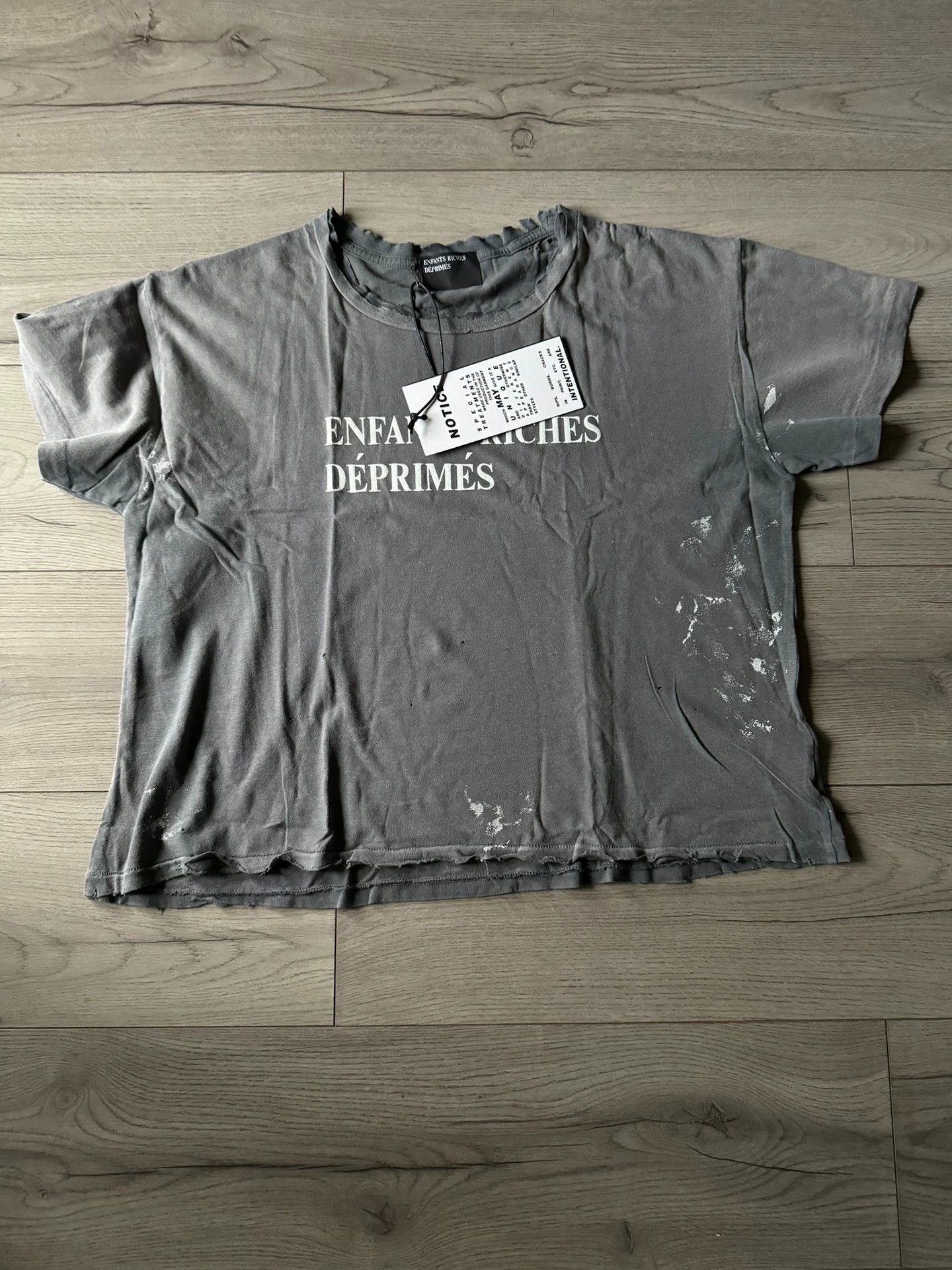 Enfants Riches Deprimes Enfants Riches Deprimes Splash logo short sleeve Size US L / EU 52-54 / 3 - 1 Thumbnail