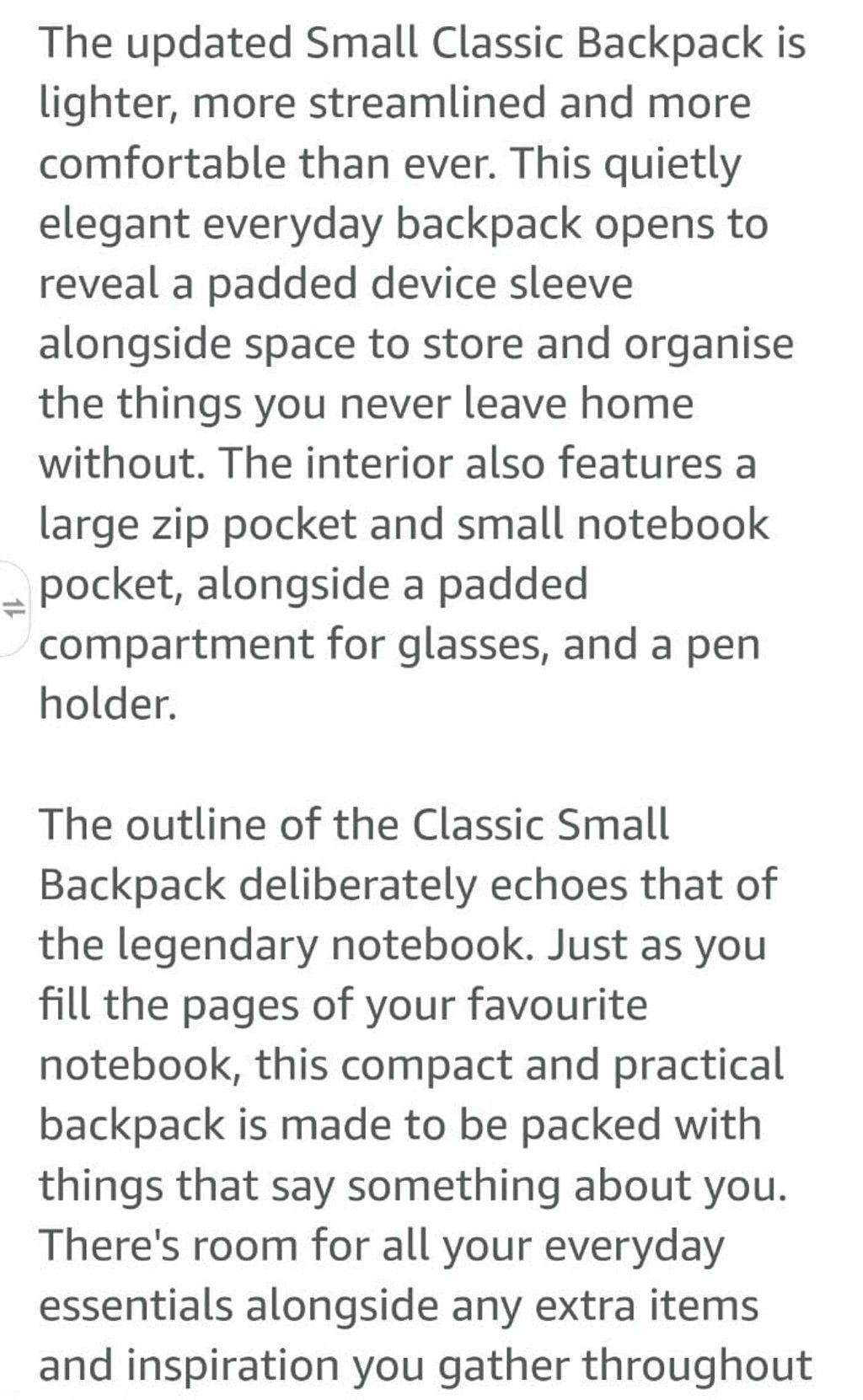 Moleskine Moleskine Classic 2.0 Backpack Size ONE SIZE - 10 Thumbnail
