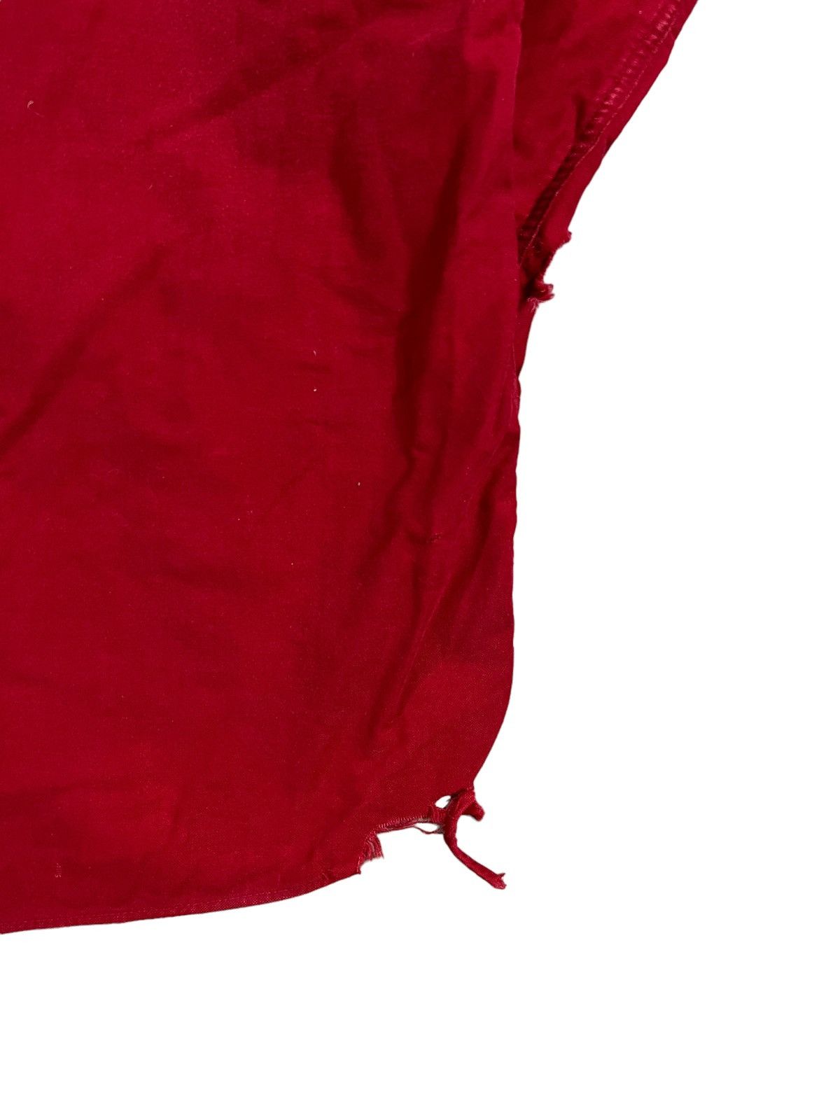 L.L. Bean Vintage 70s LL Bean Script Chamois Cloth Shirt Red Size US M / EU 48-50 / 2 - 8 Thumbnail