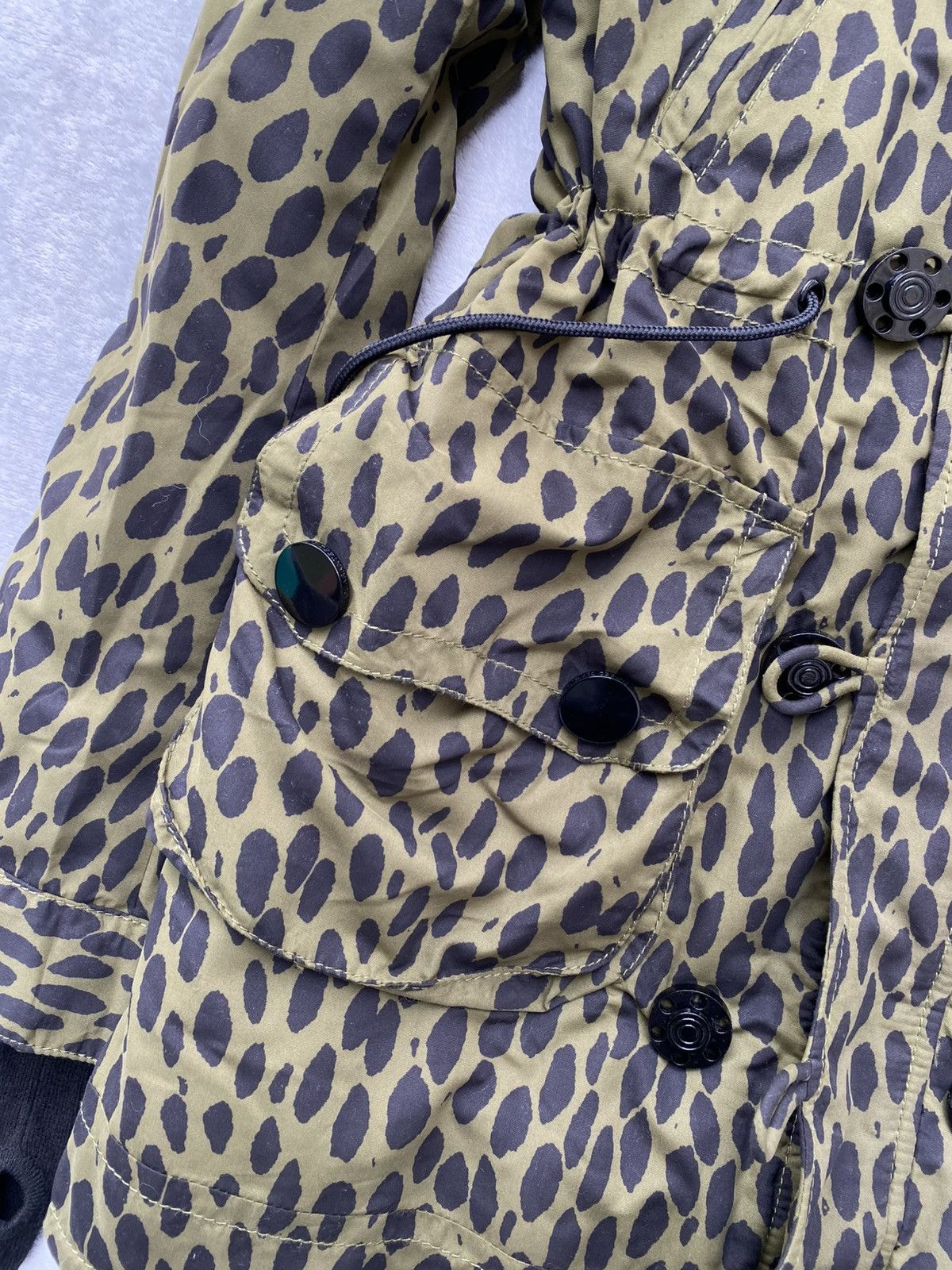SLY Sly Leopard Print Fur Hood Parka Size S / US 4 / IT 40 - 6 Thumbnail