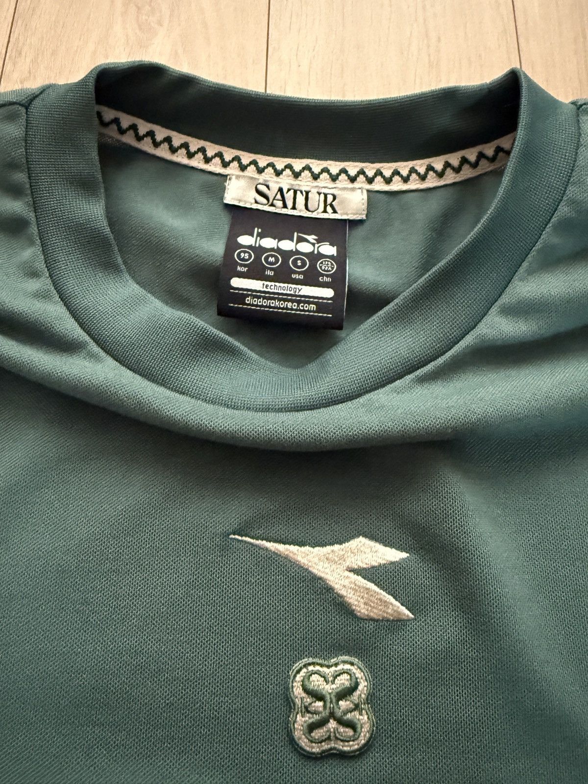 Diadora SATUR Lace Pique Tee Size US S / EU 44-46 / 1 - 2 Thumbnail