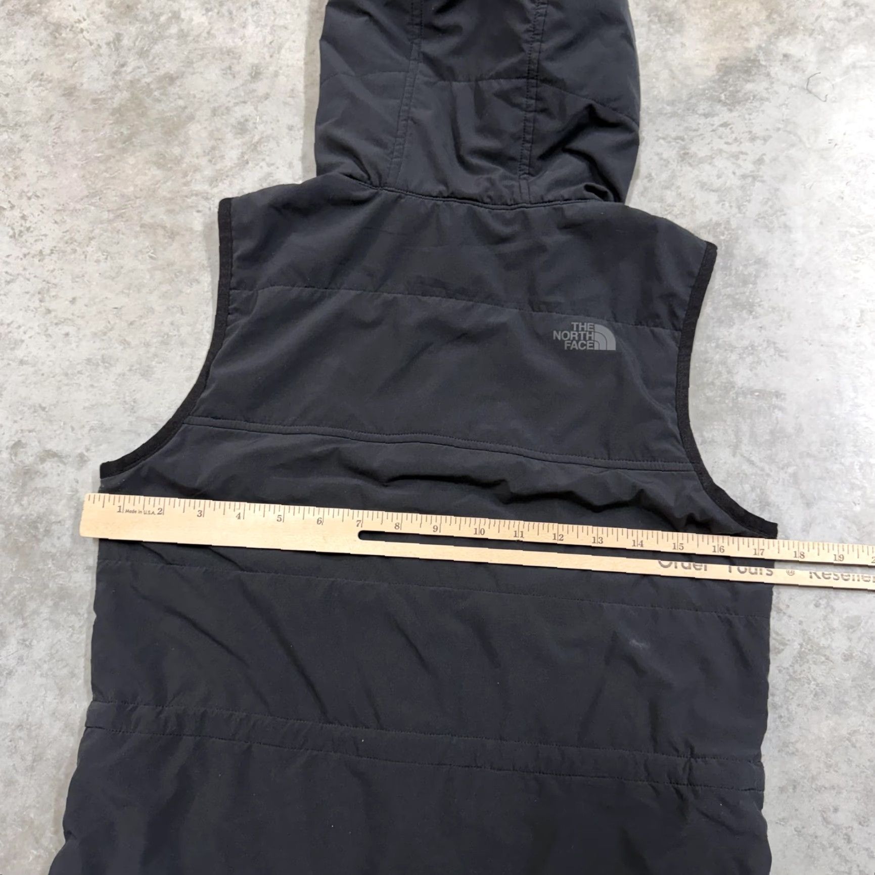 The North Face VEST The North Face Womens XS Black Hooded Softshell Full Zip Insulated Warm Size XS / US 0-2 / IT 36-38 - 6 Thumbnail