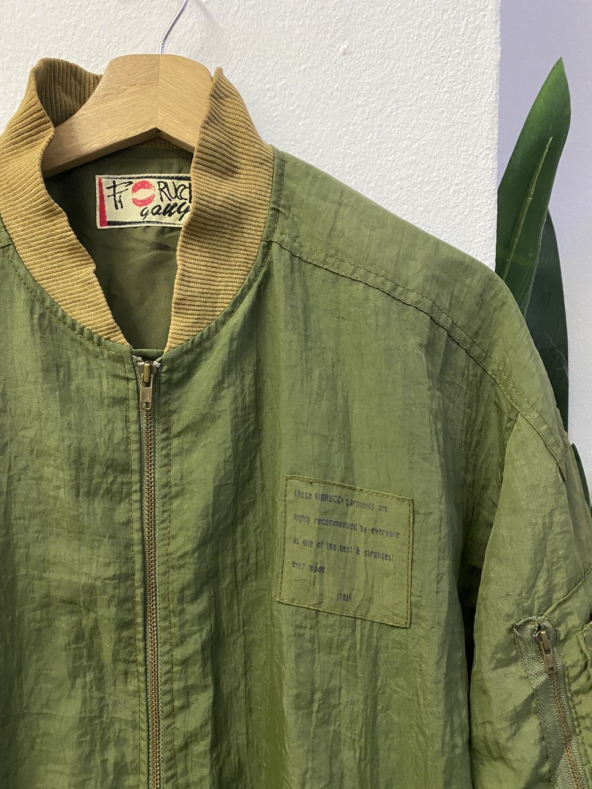 Fiorucci × Vintage Vintage 80s Fiorucci Bomber Jacket Size US L / EU 52-54 / 3 - 7 Thumbnail