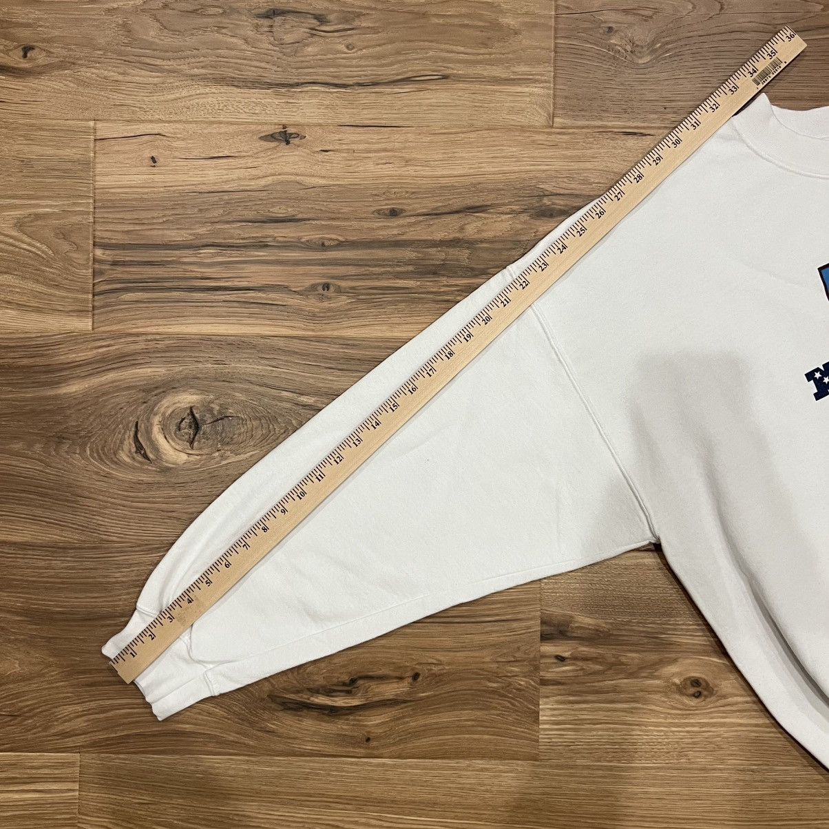 Gildan Super Bowl XLII Giants Patriots White 2XL Crewneck Sweater Size US XXL / EU 58 / 5 - 5 Thumbnail
