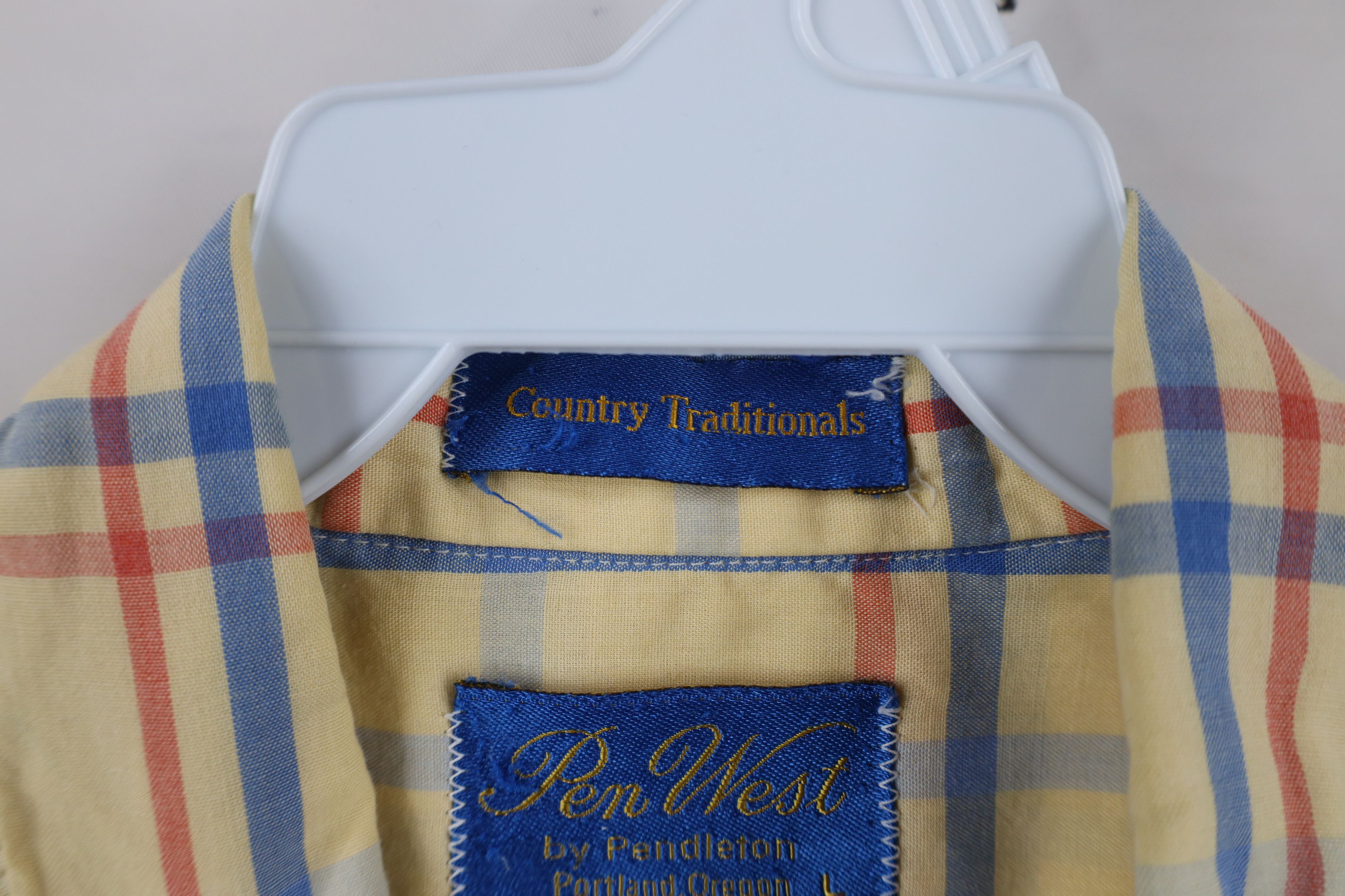 Pendleton × Vintage Vintage 90s Pendleton Pen West Western Button Down Shirt USA Size US L / EU 52-54 / 3 - 8 Thumbnail